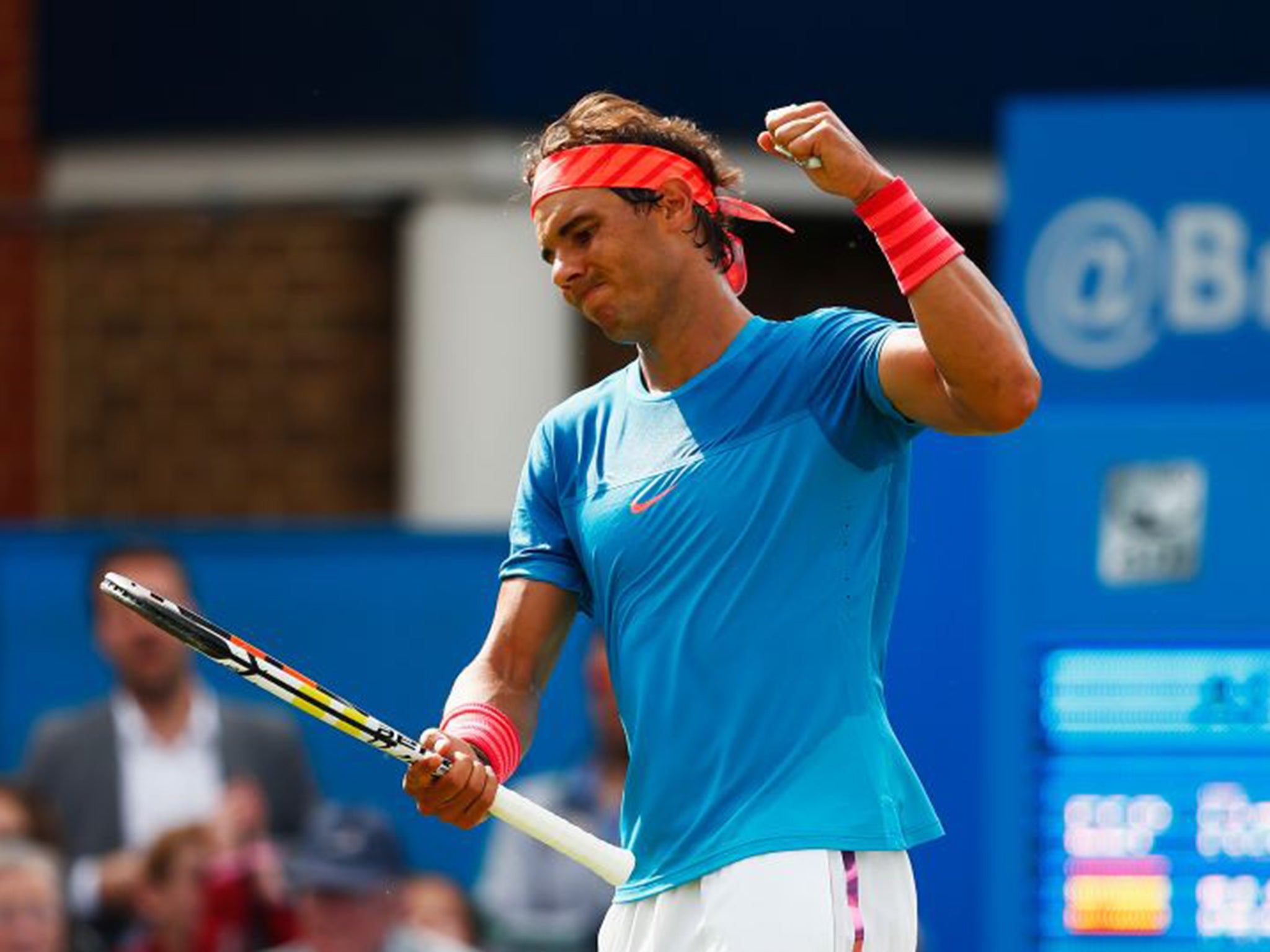 Rafa Nadal is showing signs of self-doubt after victories have been hard to come by this year