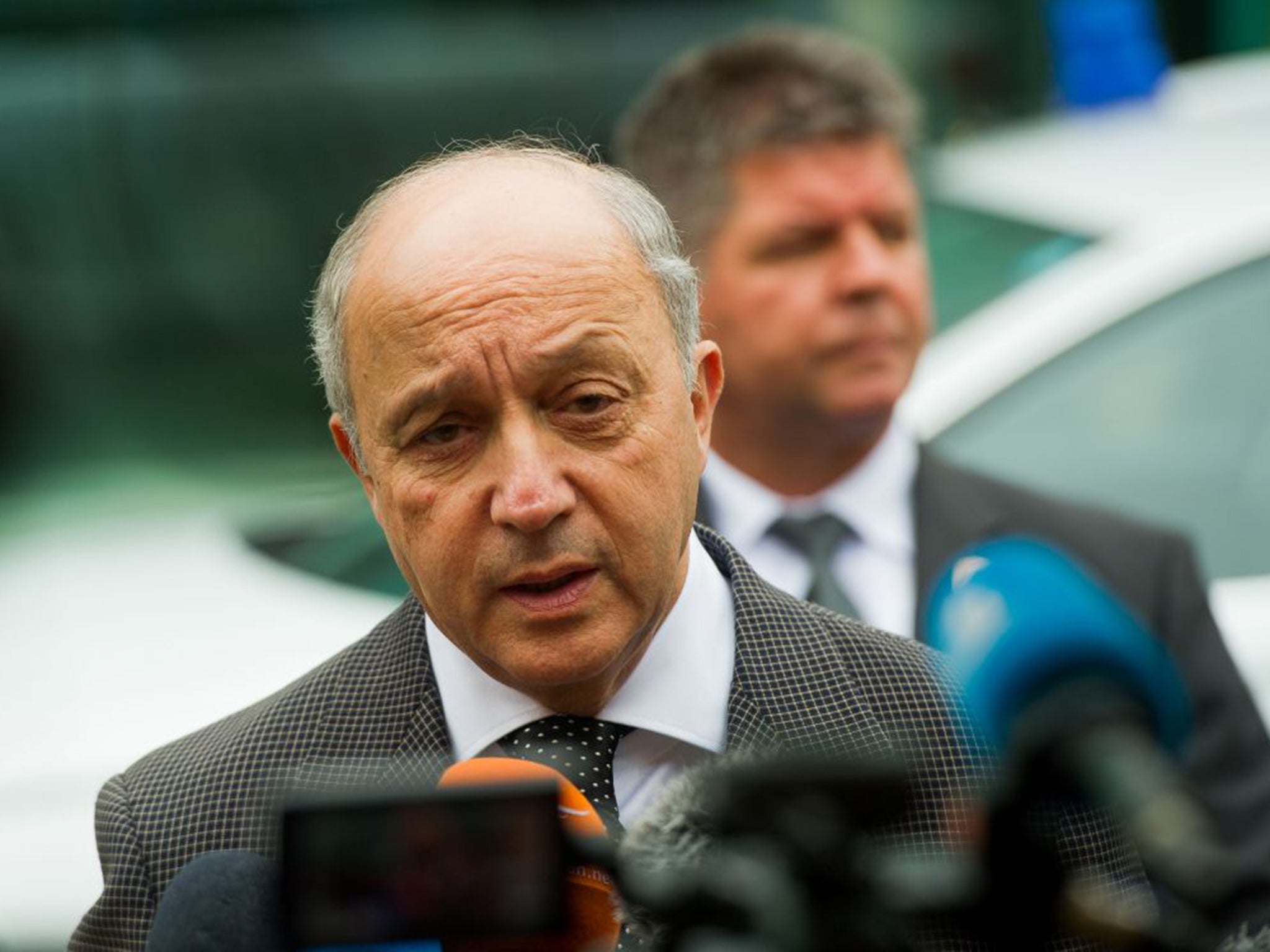 France’s Laurent Fabius said that disagreements remained over some of the conditions being demanded