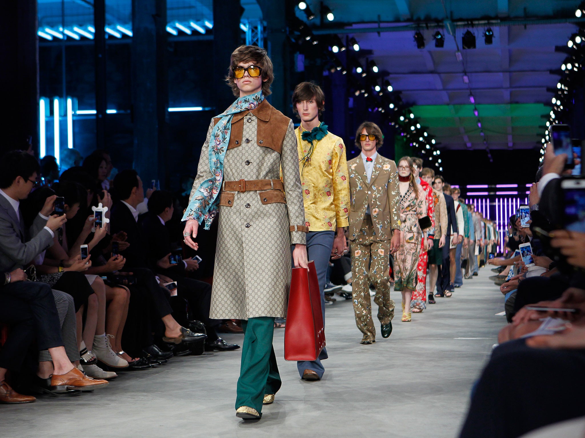 Let’s do the time warp again: the finale at Gucci spring/summer 2015