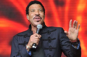 Putty in his hands: Lionel Richie plays Glastonbury