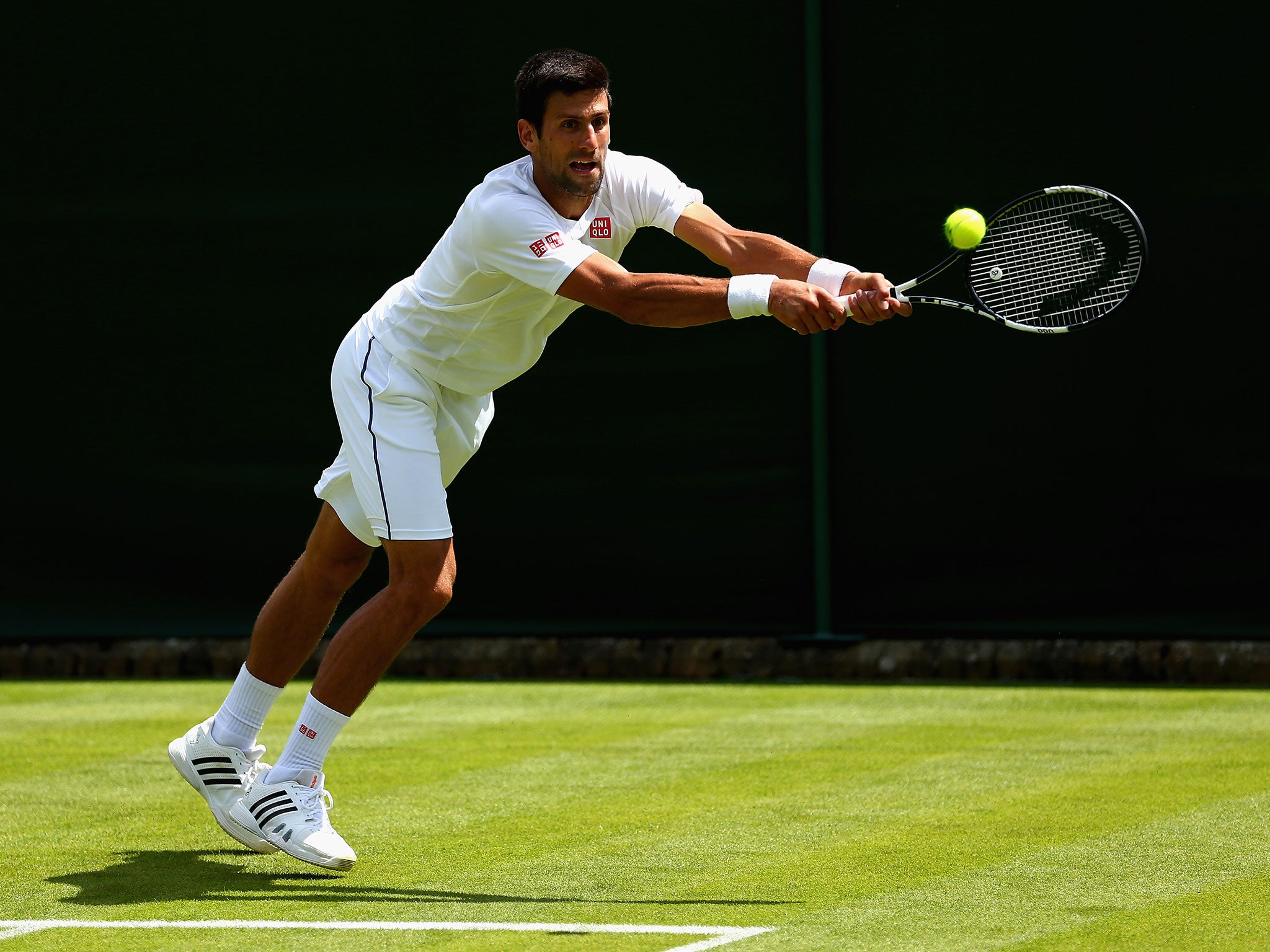 Novak Djokovic faces Philipp Kohlschreiber