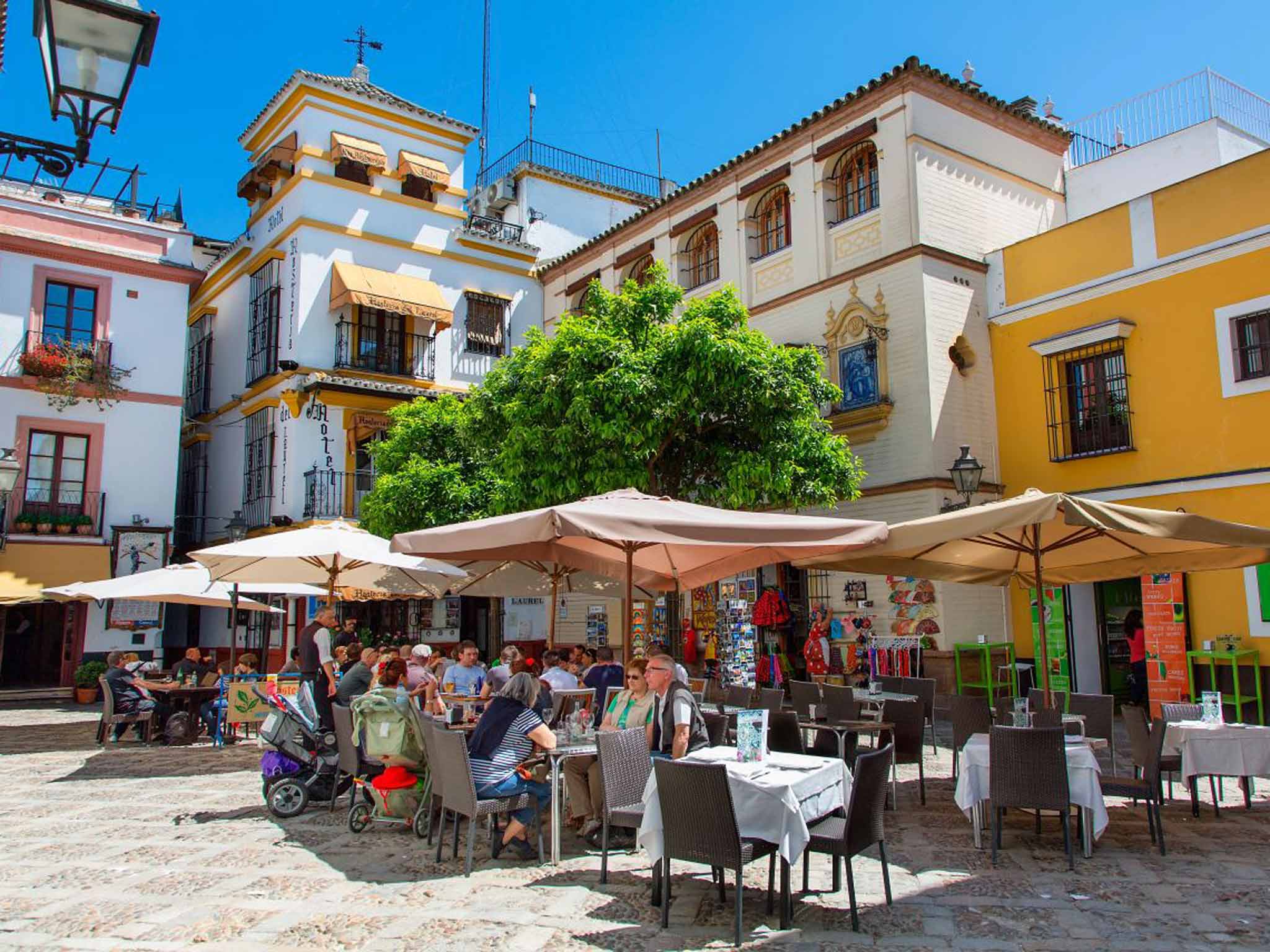 Seville, Plaza de los Venerables