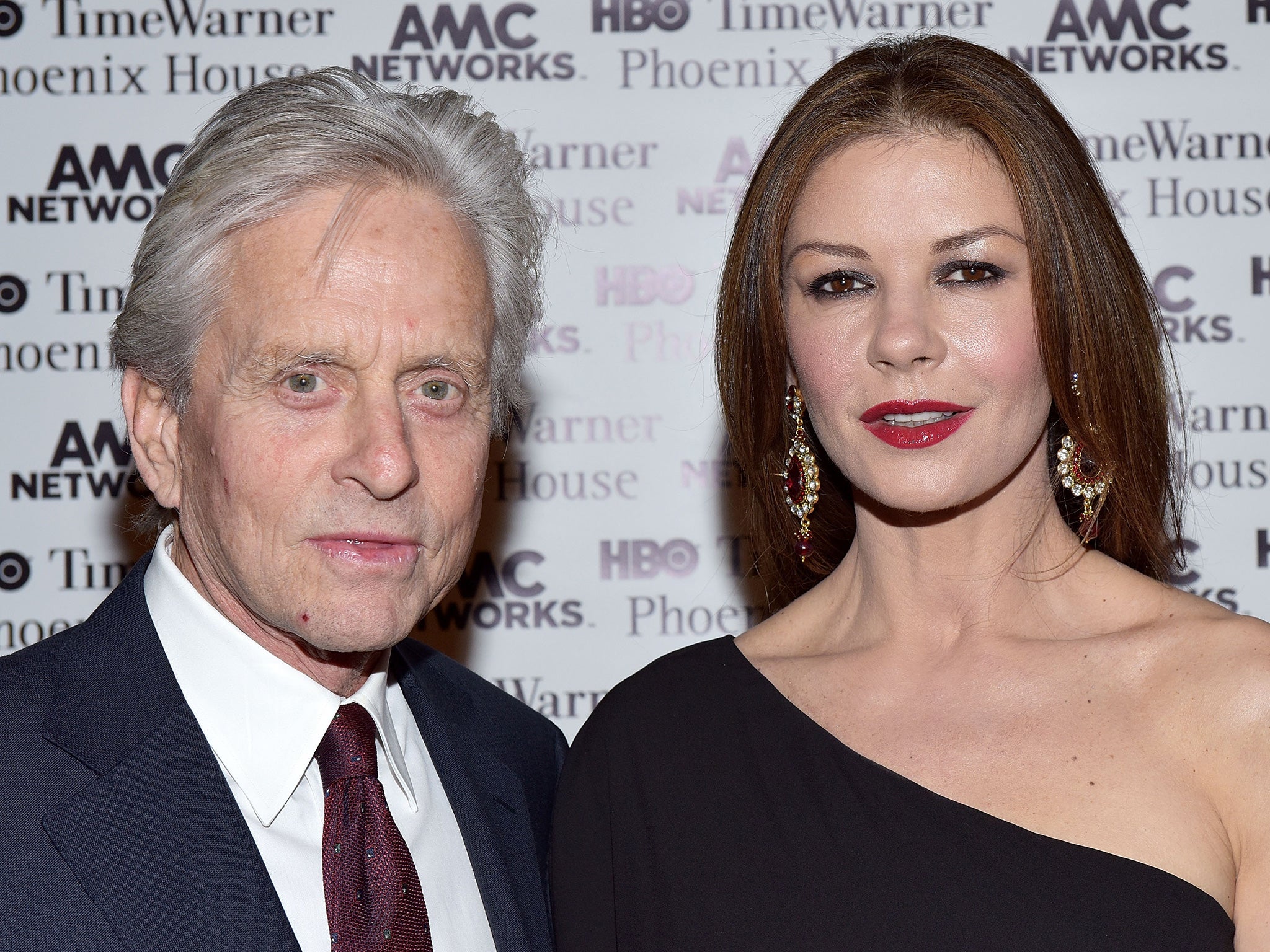 Michael Douglas with Catherine Zeta-Jones