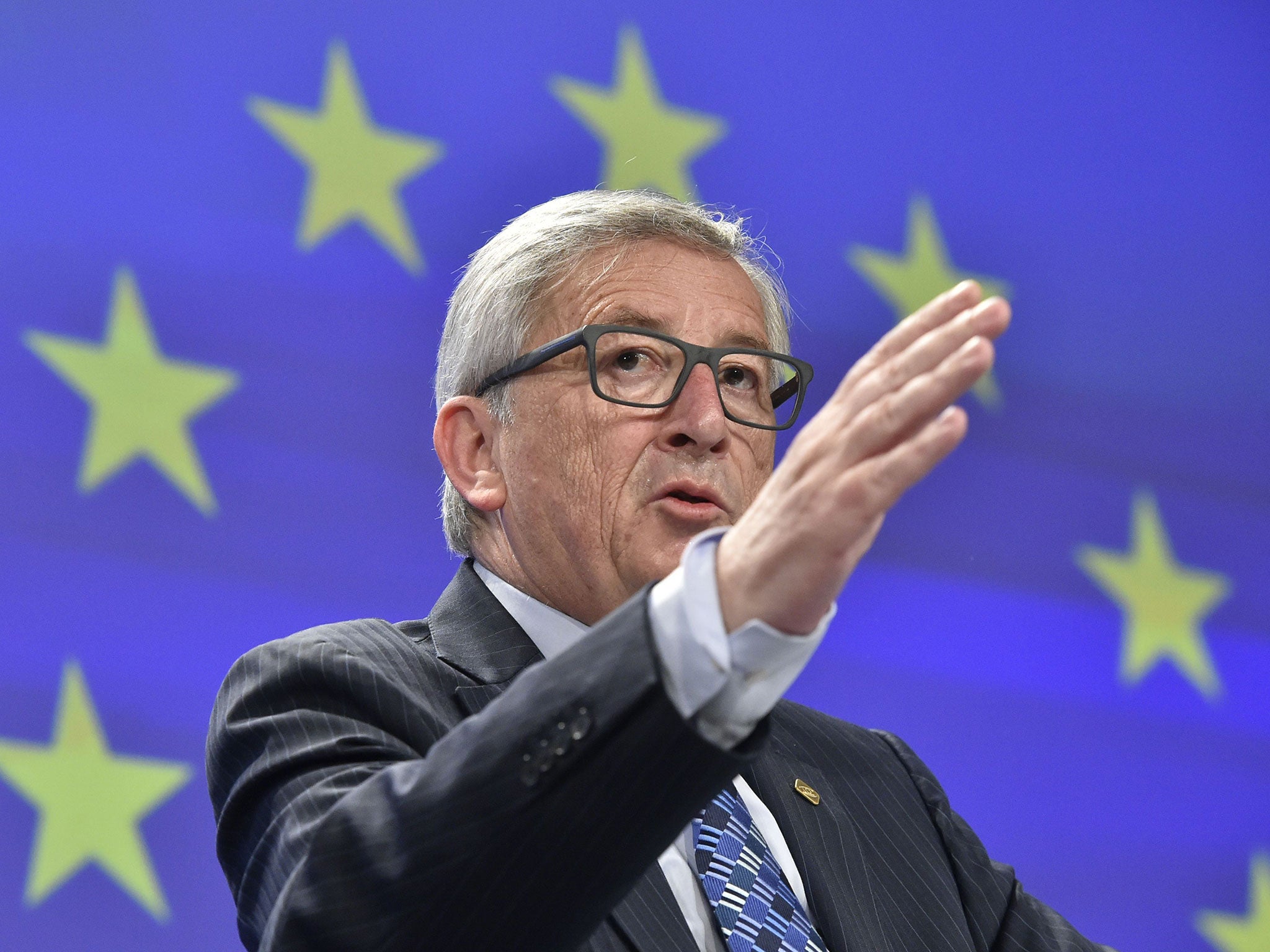 Jean‑Claude Juncker acknowledged there has been little progress with Britain