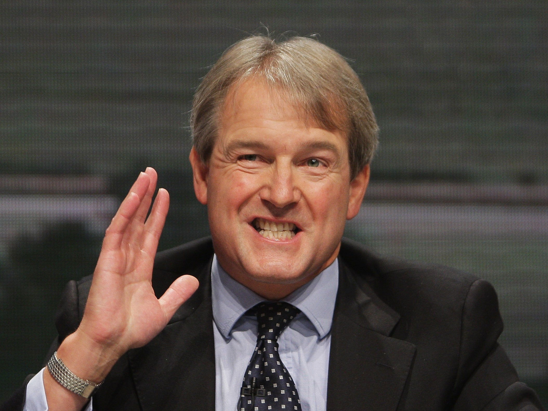 Owen Paterson, MP for North Shropshire, introduced the Badger Cull and supports fox hunting