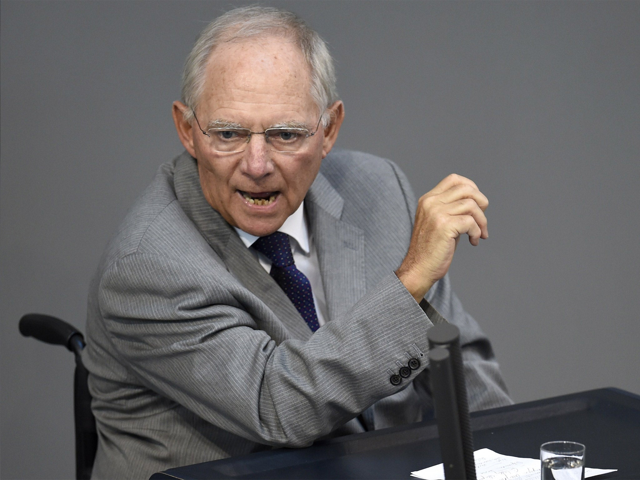 German Finance Minister, Wolfgang Schaeuble (Getty)