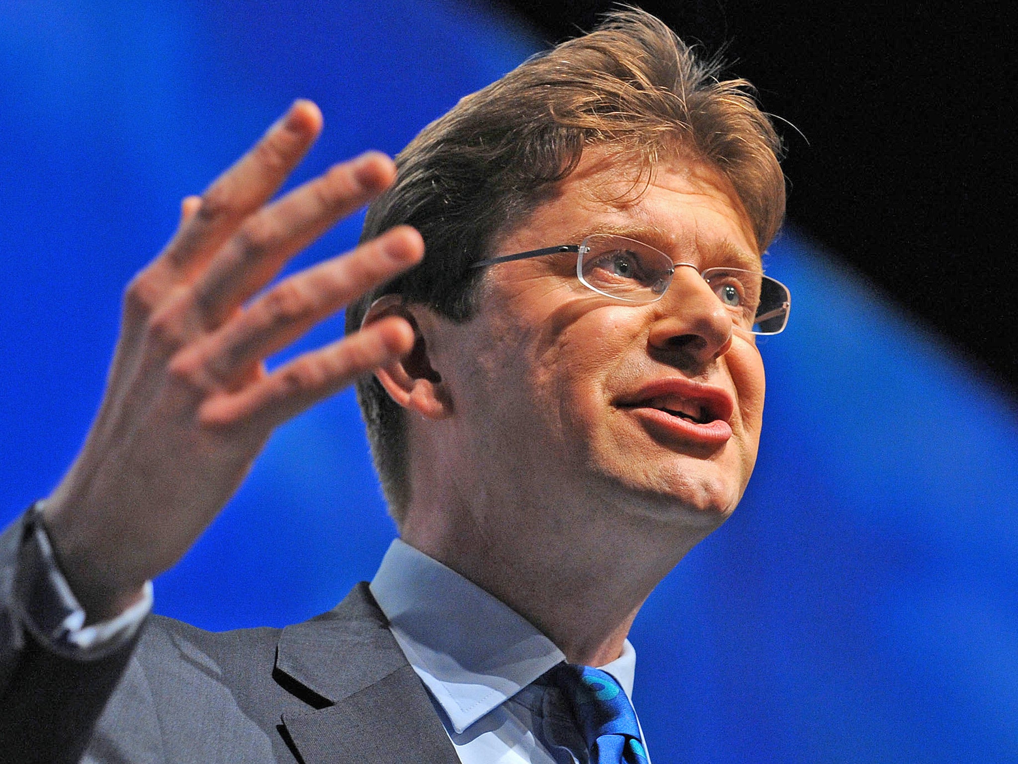 Greg Clark was making his first major speech since becoming Communities Secretary (Getty)