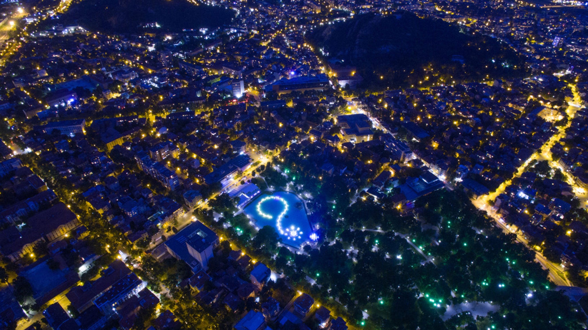 2nd Prize Winner – Popular Prizes (most liked picture): Plovidv by night, Bulgaria by Ice Fire