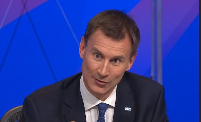 Jeremy Hunt, the Health Secretary, said he was open to the idea of charging for missed NHS appointments 'in principle'