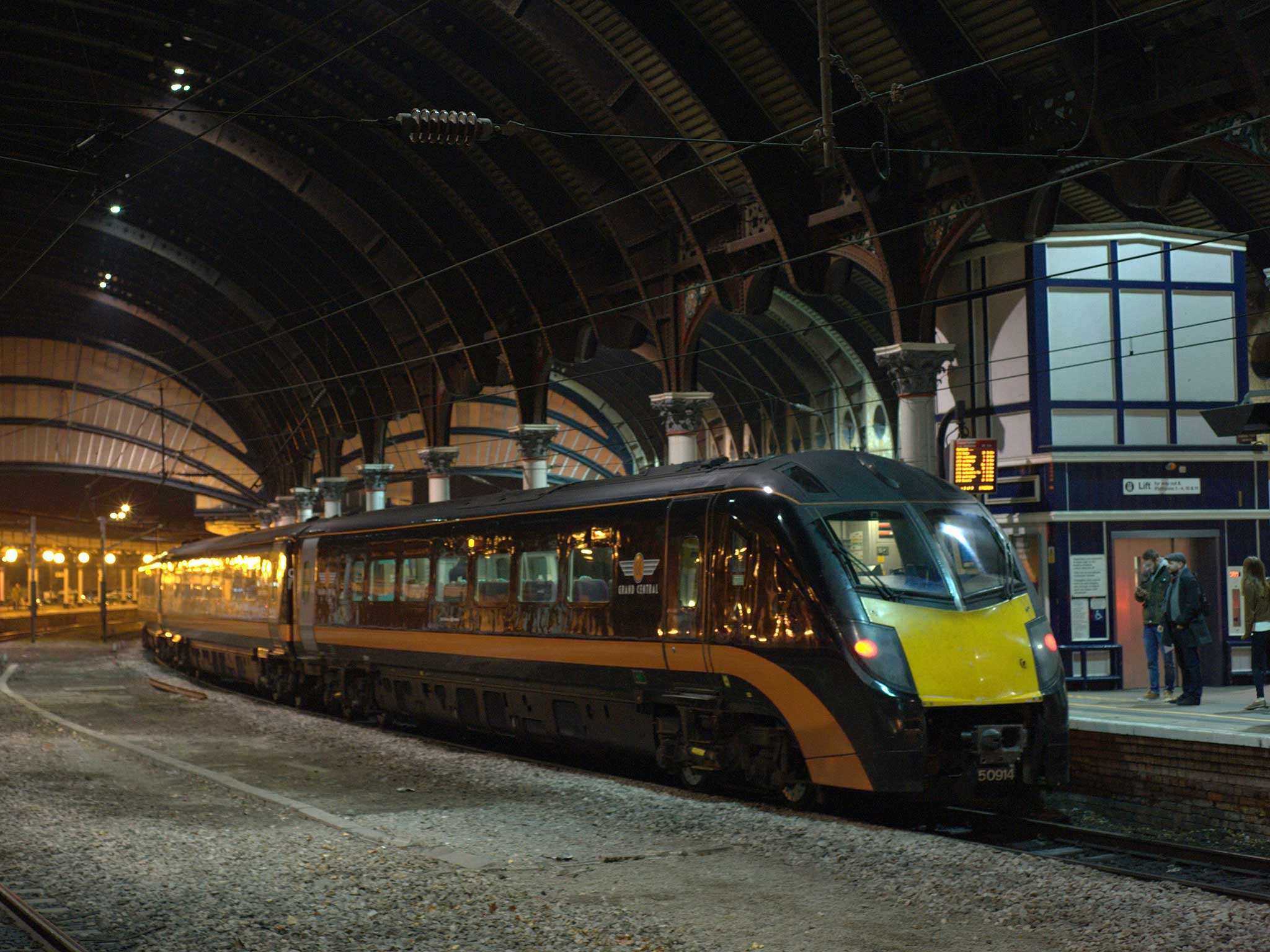 York Station is a busy transport hub