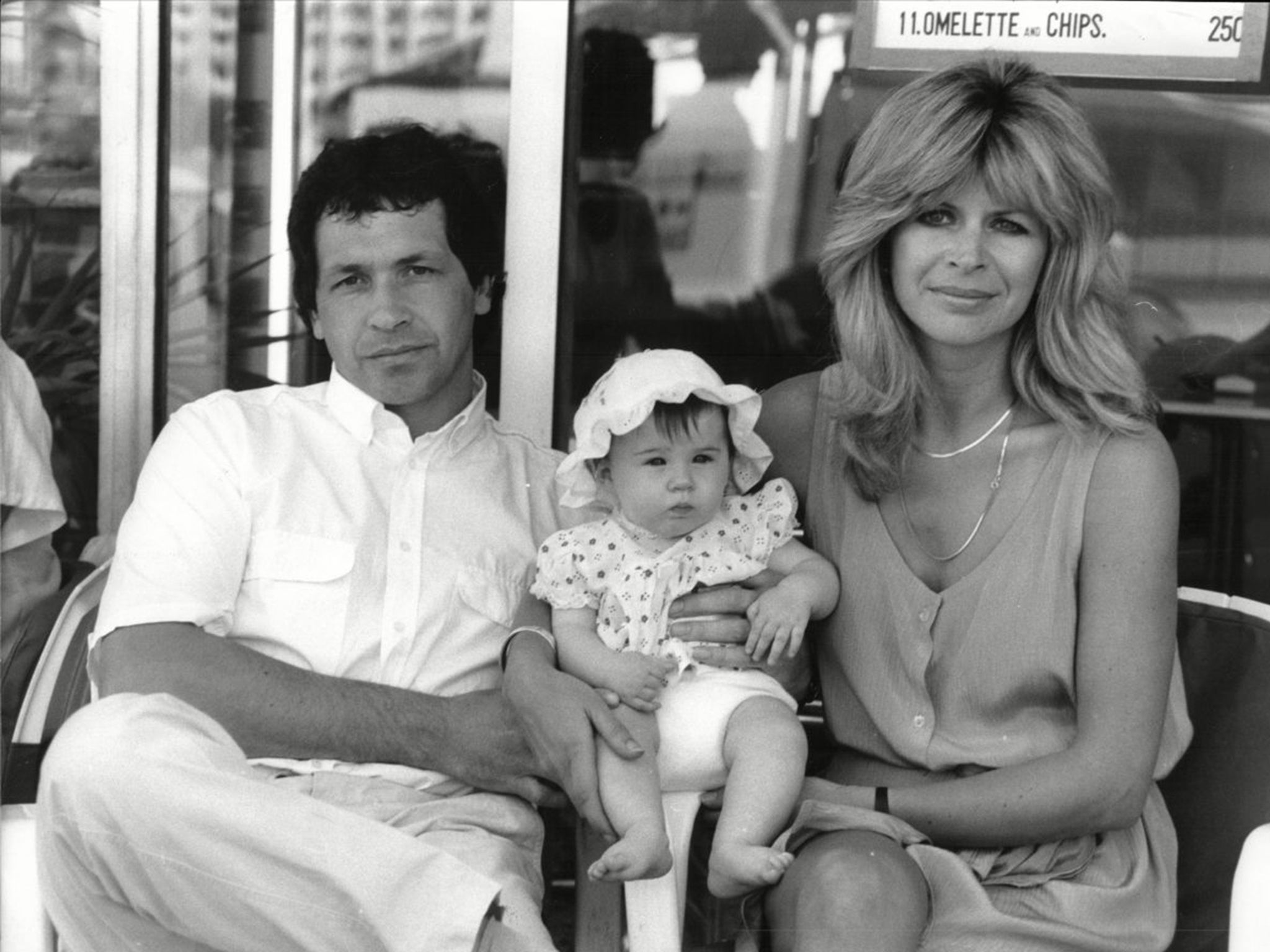 John Palmer – here with his wife, Marnie, and daughter, Sarah, in Tenerife in 1985