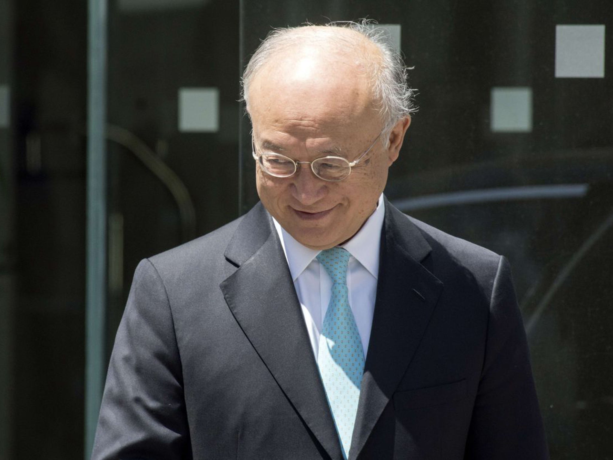 Yukiya Amano, director-general of the IAEA, in Vienna on Saturday