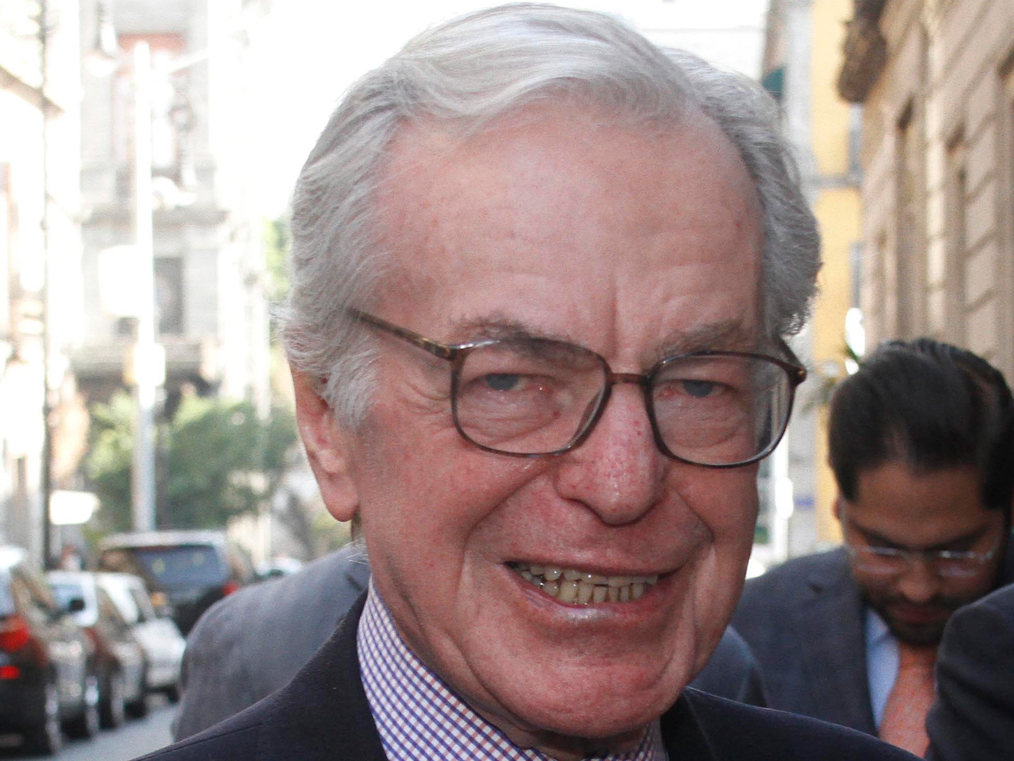 Zabludovsky in 2014: he revived his reputation with a brisk daily radio news broadcast