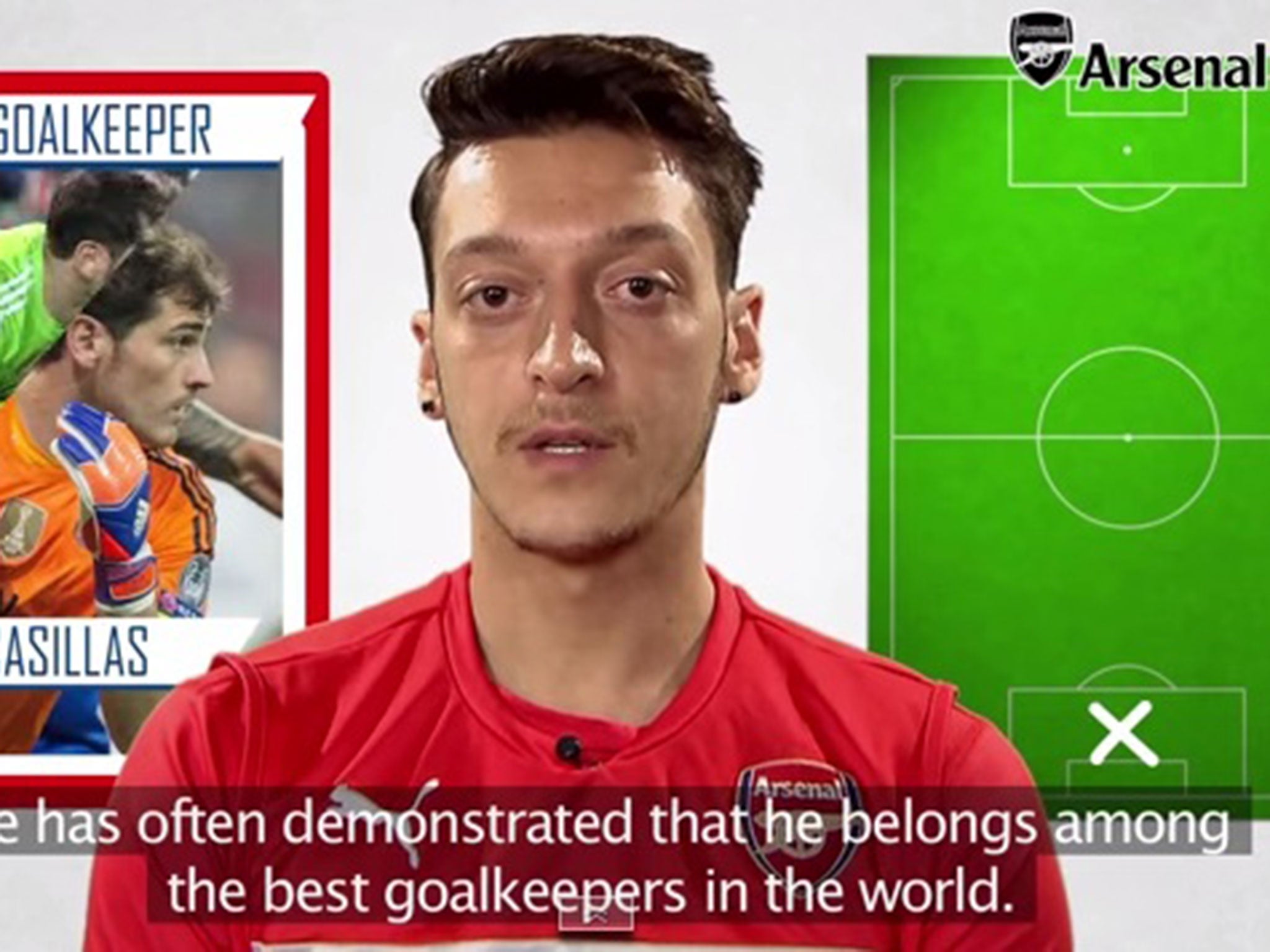 Mesut Ozil picks his Ultimate XI