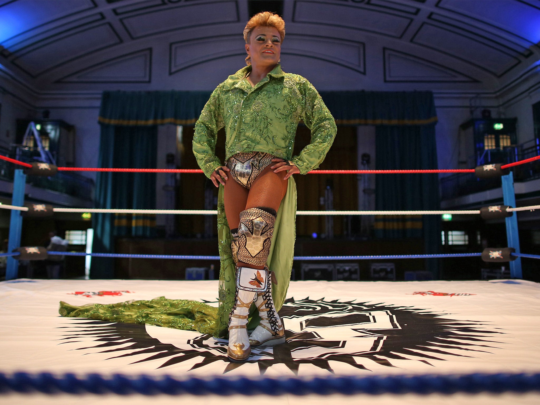 Mexican luchador Cassandro, AKA the 'Liberace of Lucha Libre' (Getty)