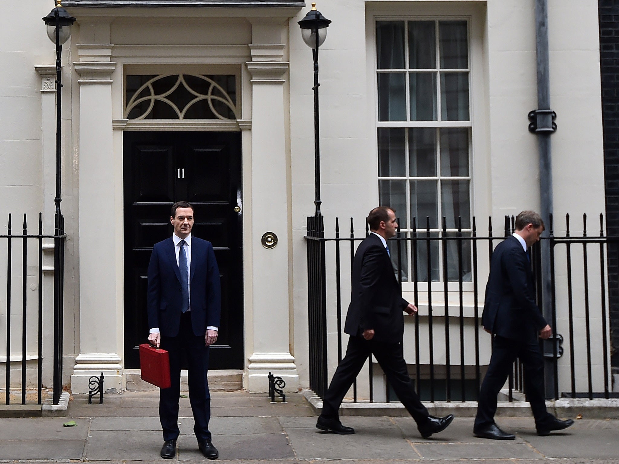 As widely expected, George Osborne has taken an axe to the welfare budget (AFP)