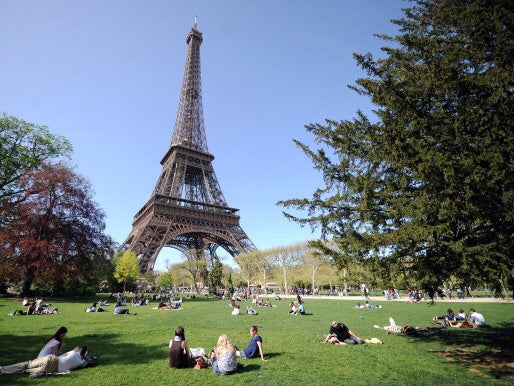 The Eiffel Tower is supposedly not as good as the UK alternative