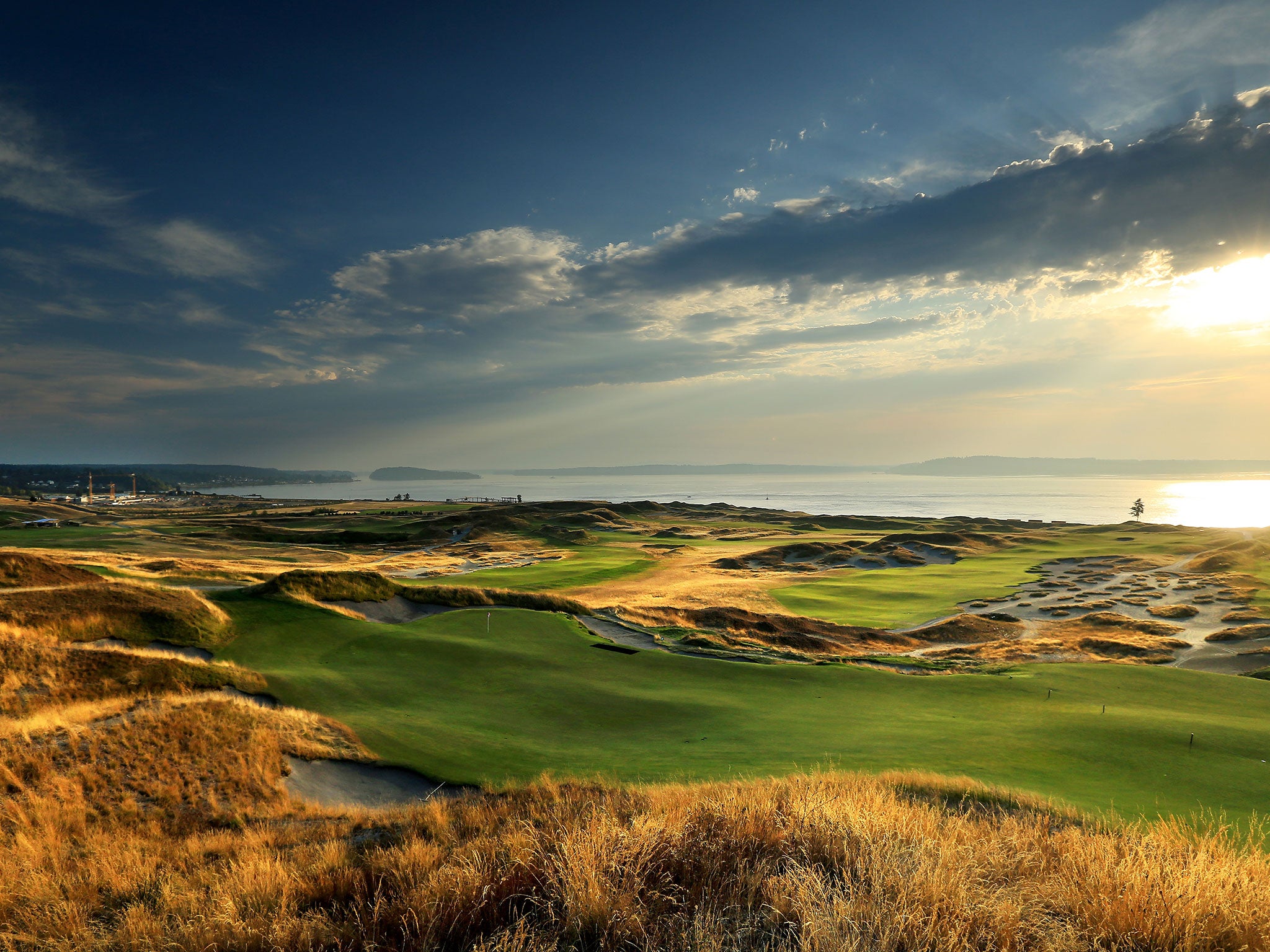 A view of St Andrews, venue of The Open in 2015