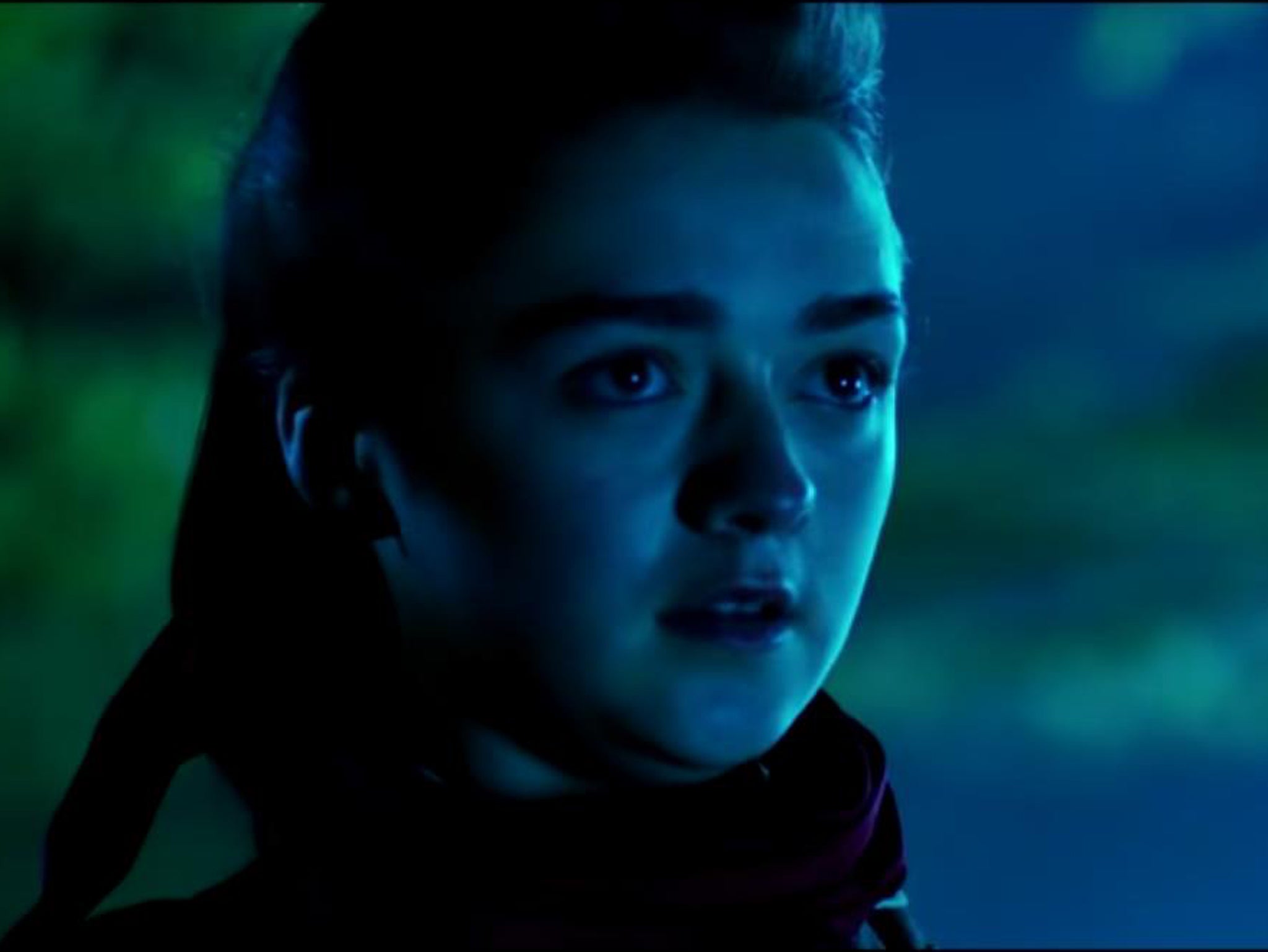 Maisie Williams in Doctor Who series 9