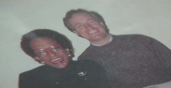 Duane Schrock's wife and son