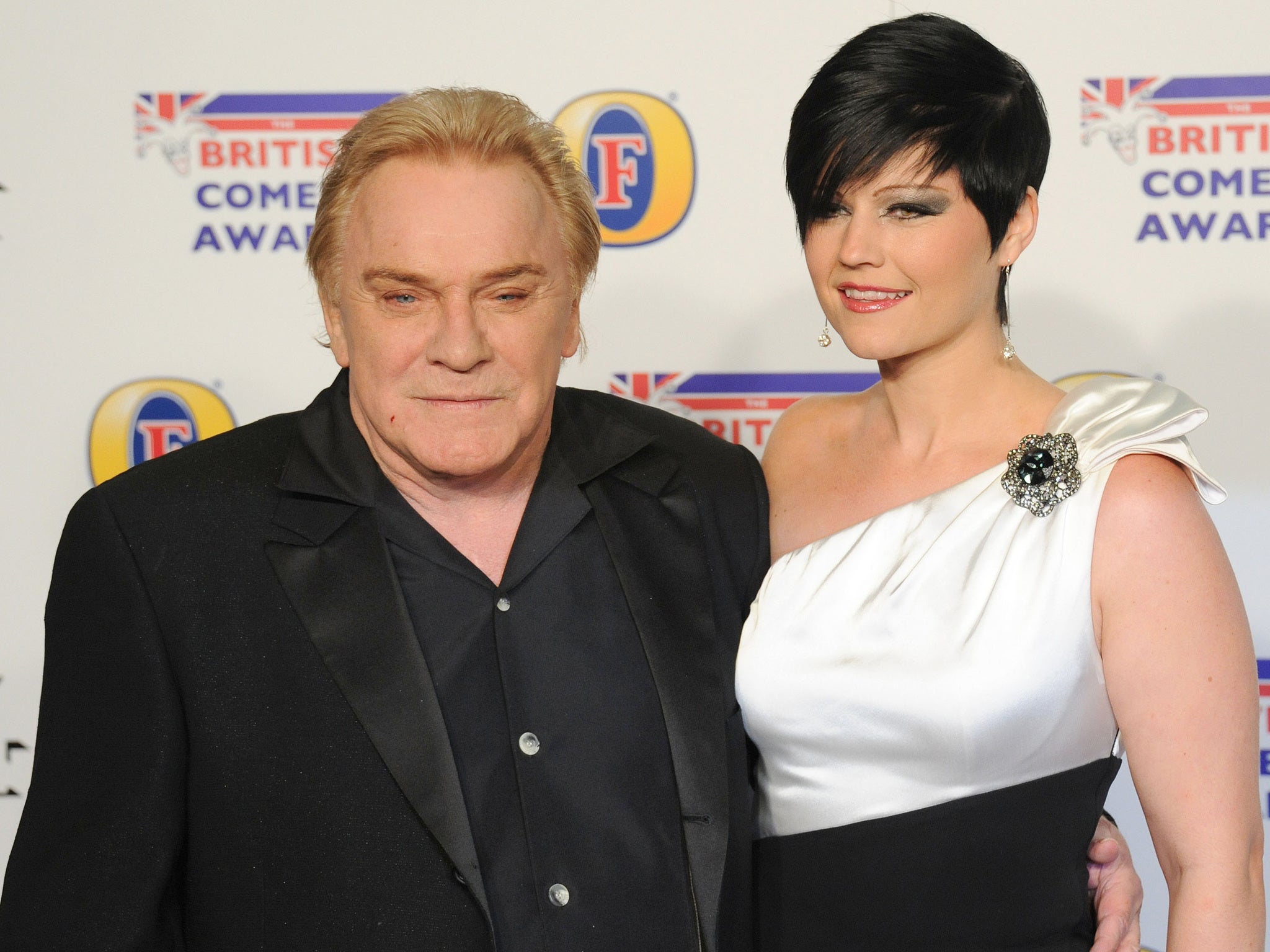 Freddie Starr and Sophie Lea photographed in 2011