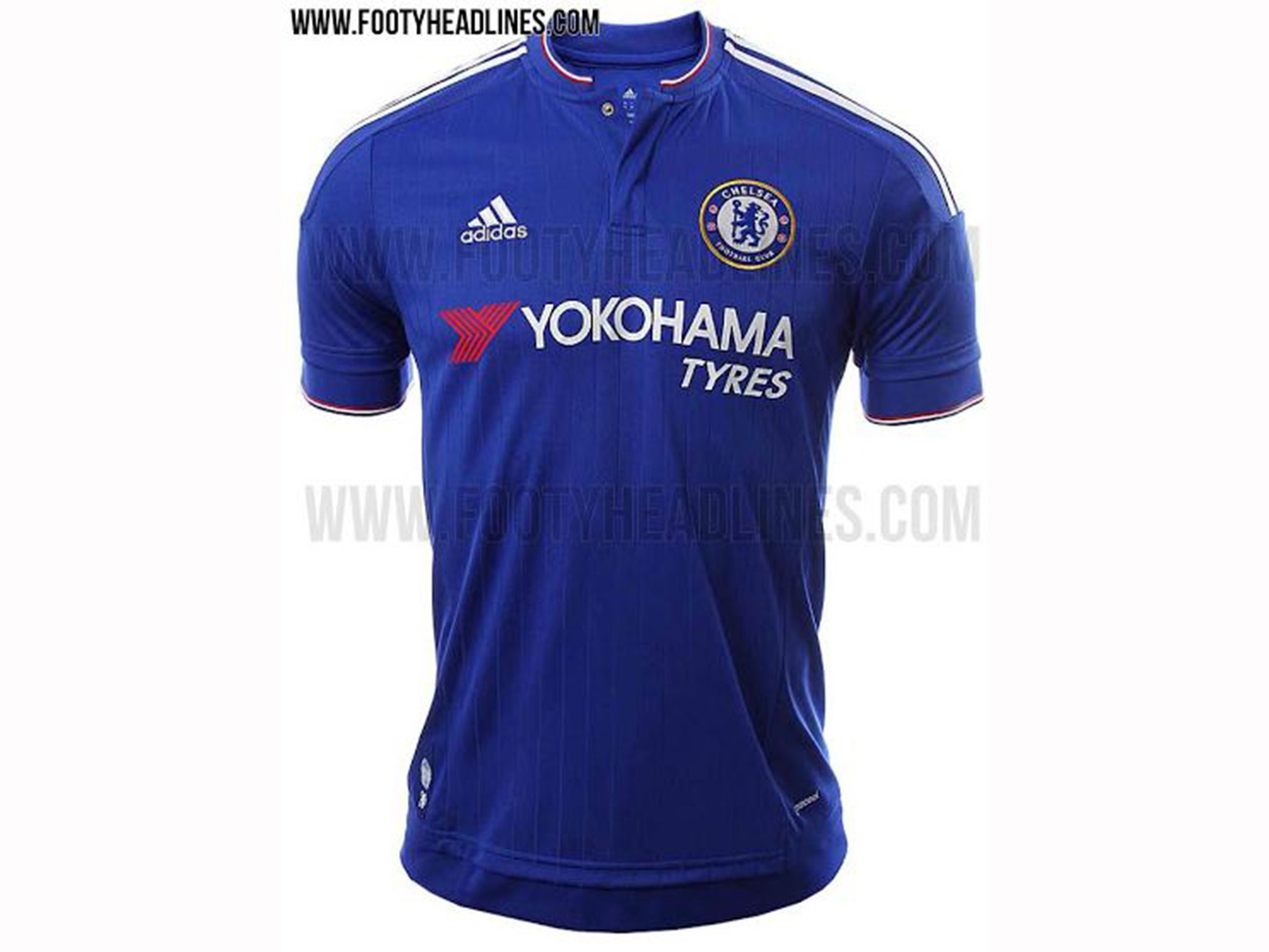 A leak of the new Chelsea home shirt