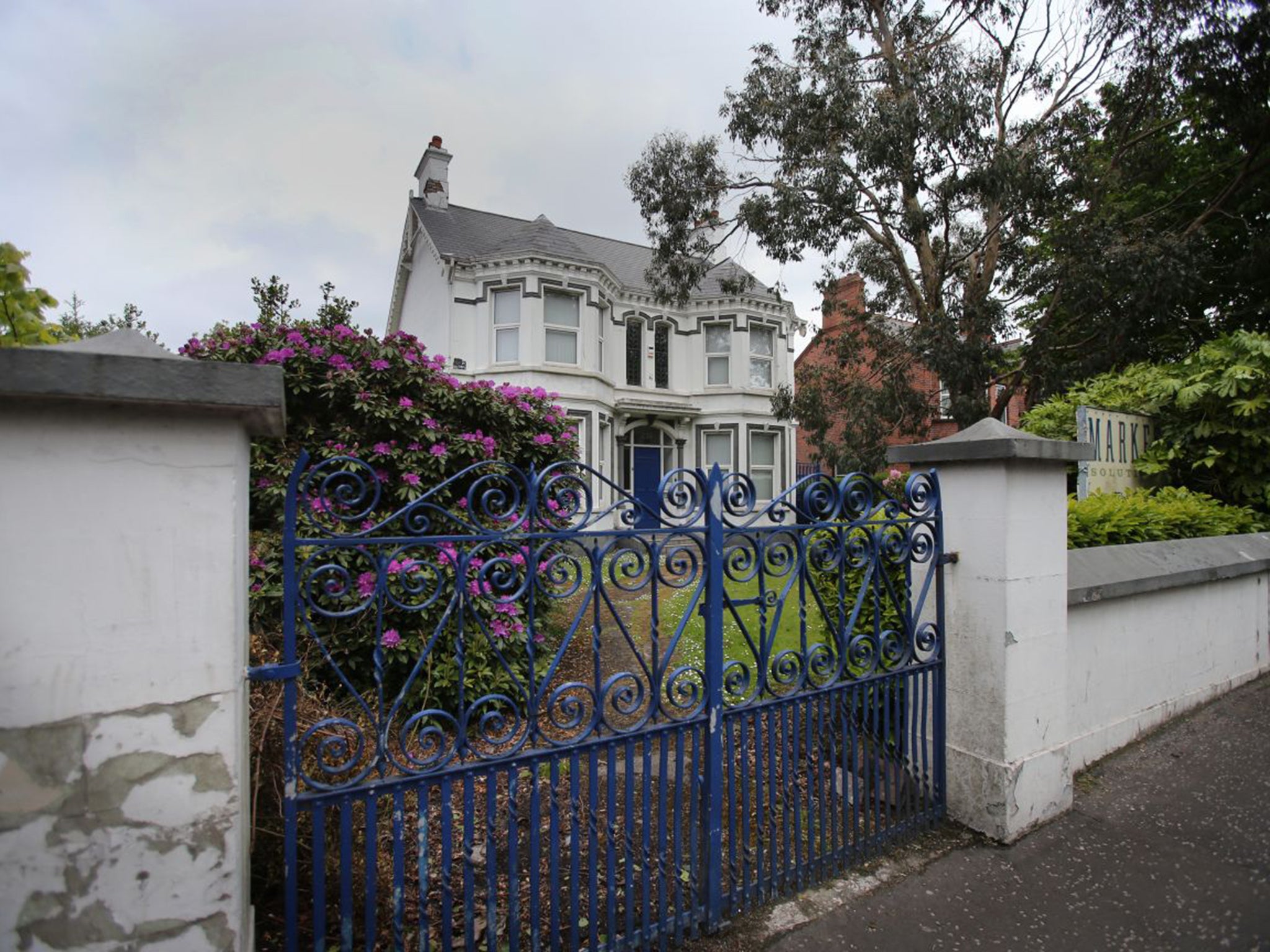 The Kincora Boys’ Home in Belfast; in 1981, three men were imprisoned for between four and six years for a number of offences relating to systematic sexual abuse