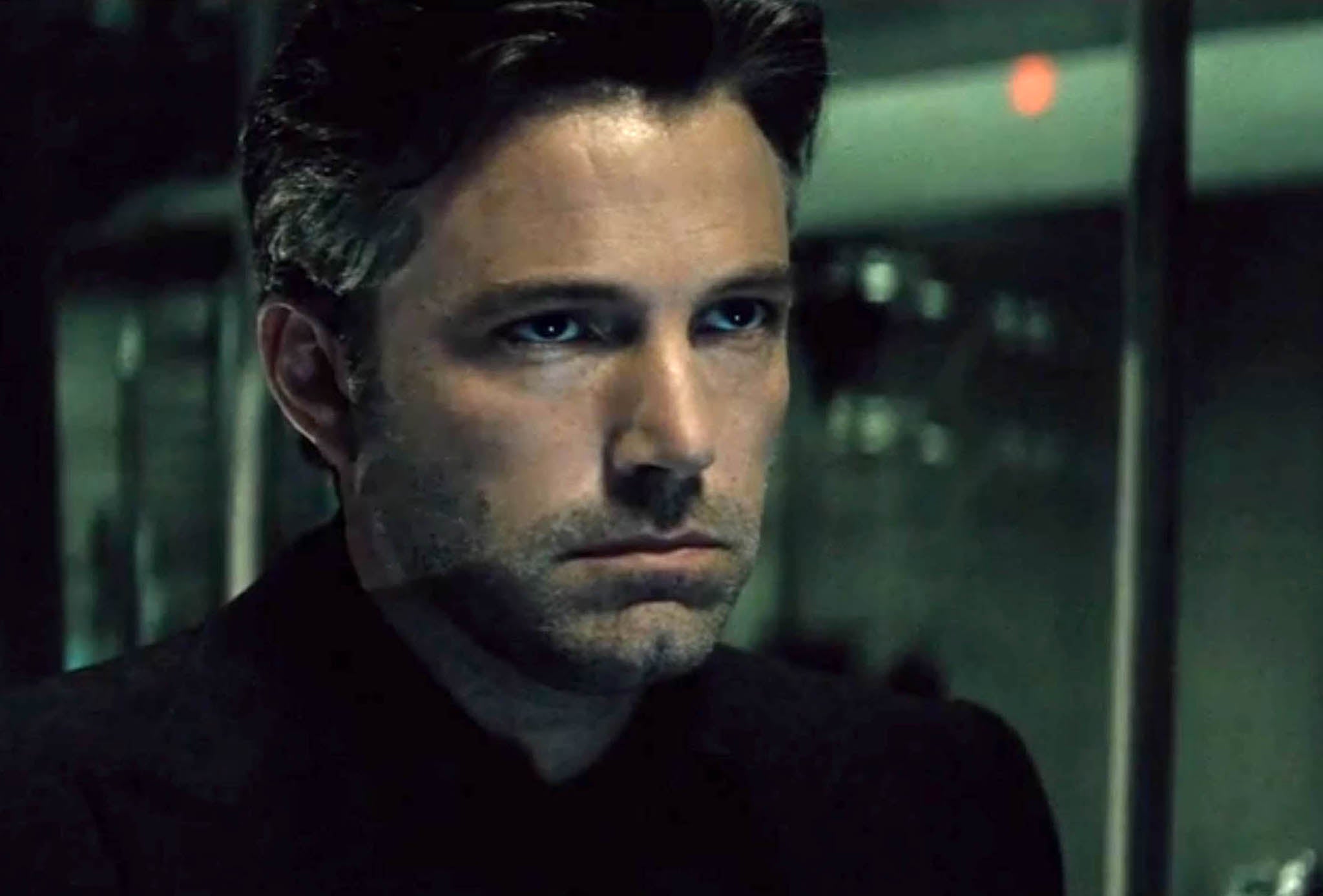 Ben Affleck does look fetchingly brooding as Batman in Batman v Superman: Dawn of Justice