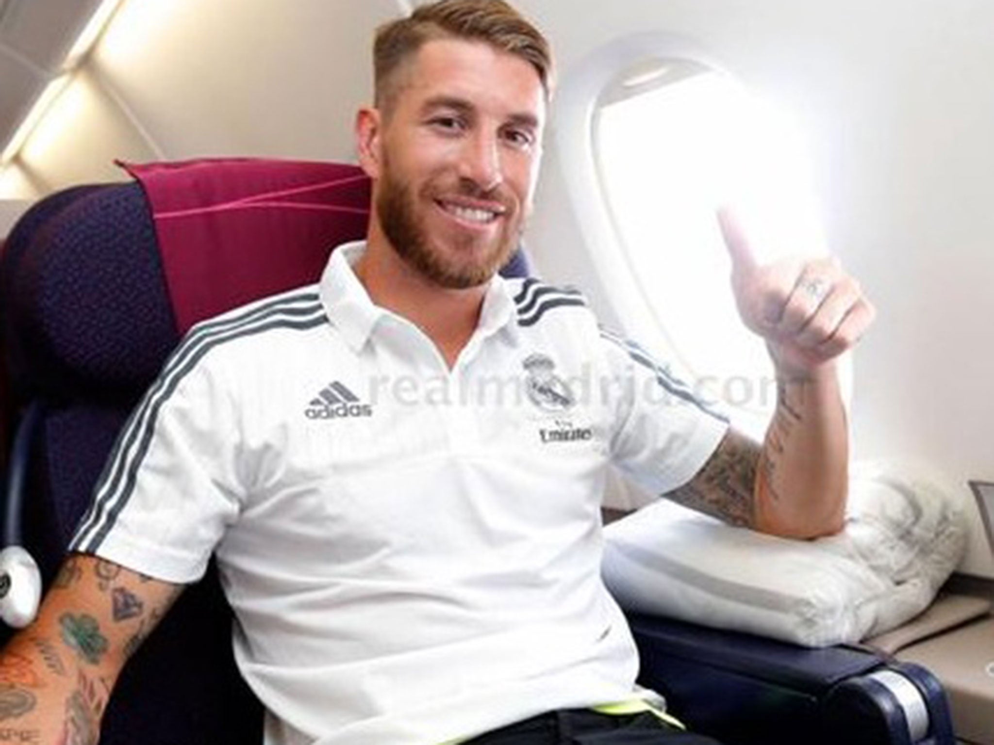 Sergio Ramos has gone on Real's pre-season tour of Australia