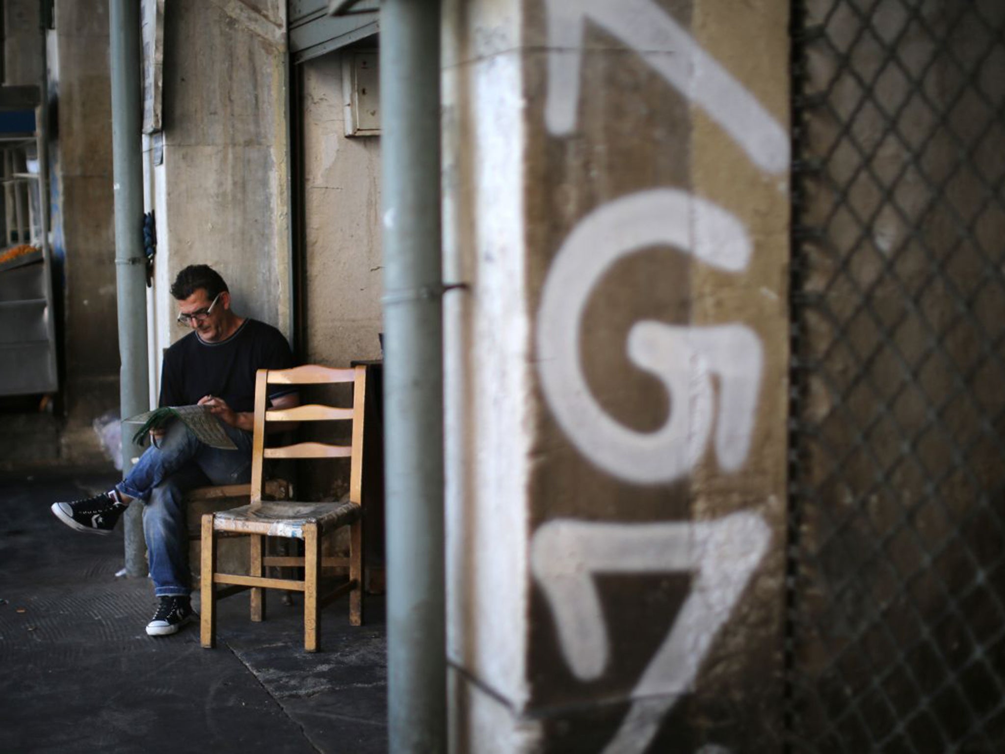 The Greek people are continuing their daily life as much as possible as talks over Greece's third bailout continue