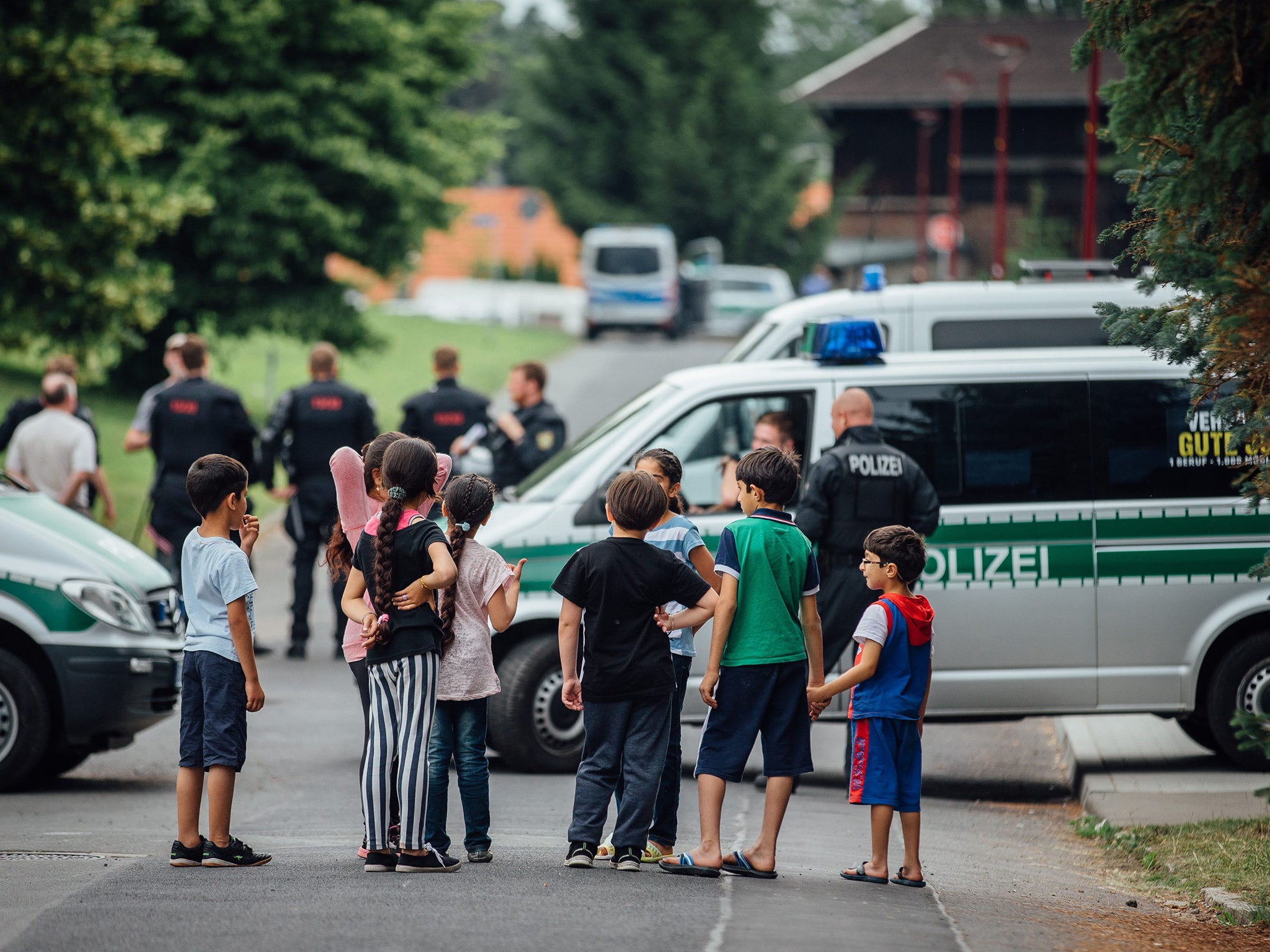 There are now 300 or so asylum-seekers living as virtual prisoners inside Hotel Leonardo