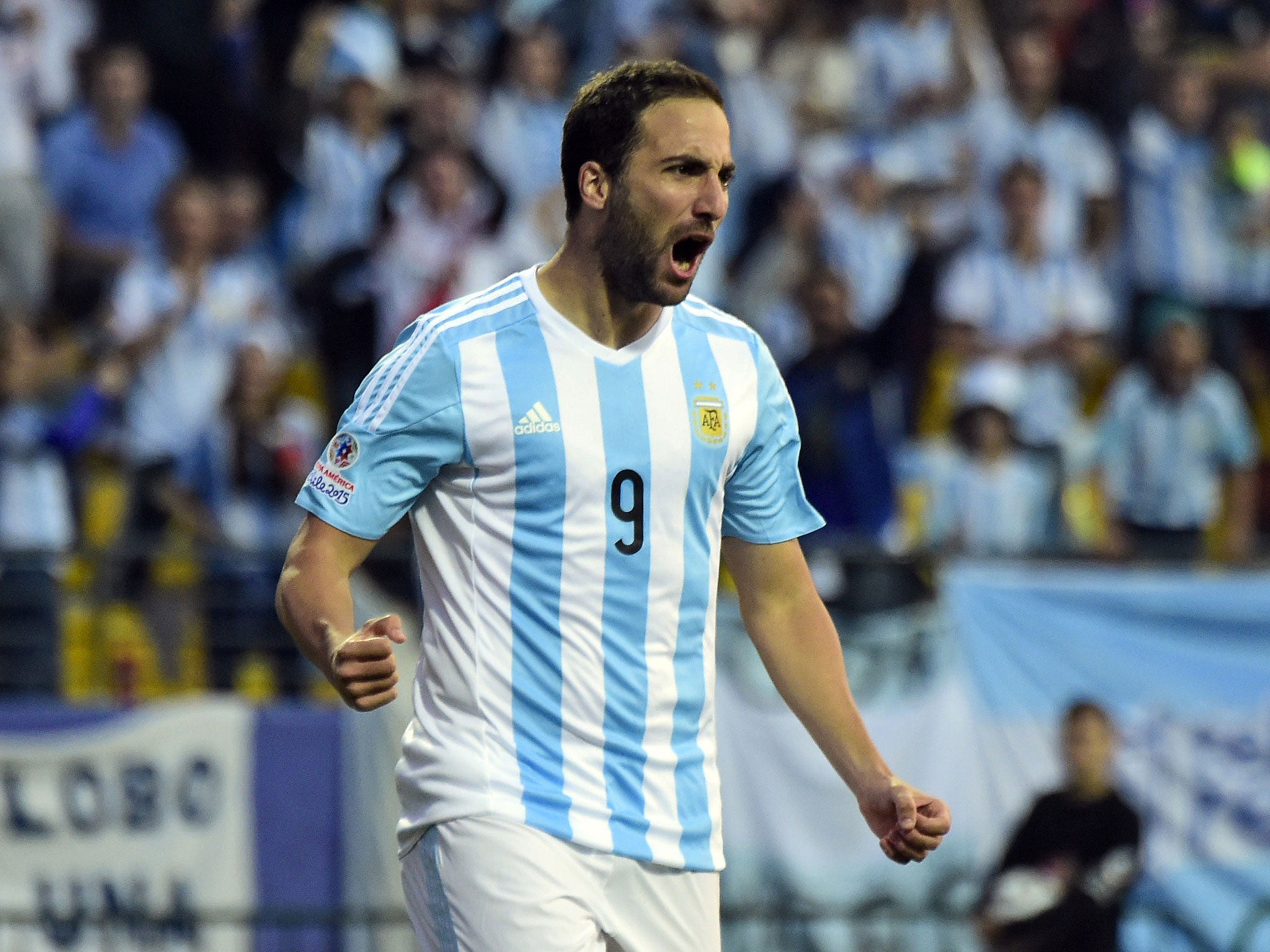 Napoli and Argentina striker Gonzalo Higuain