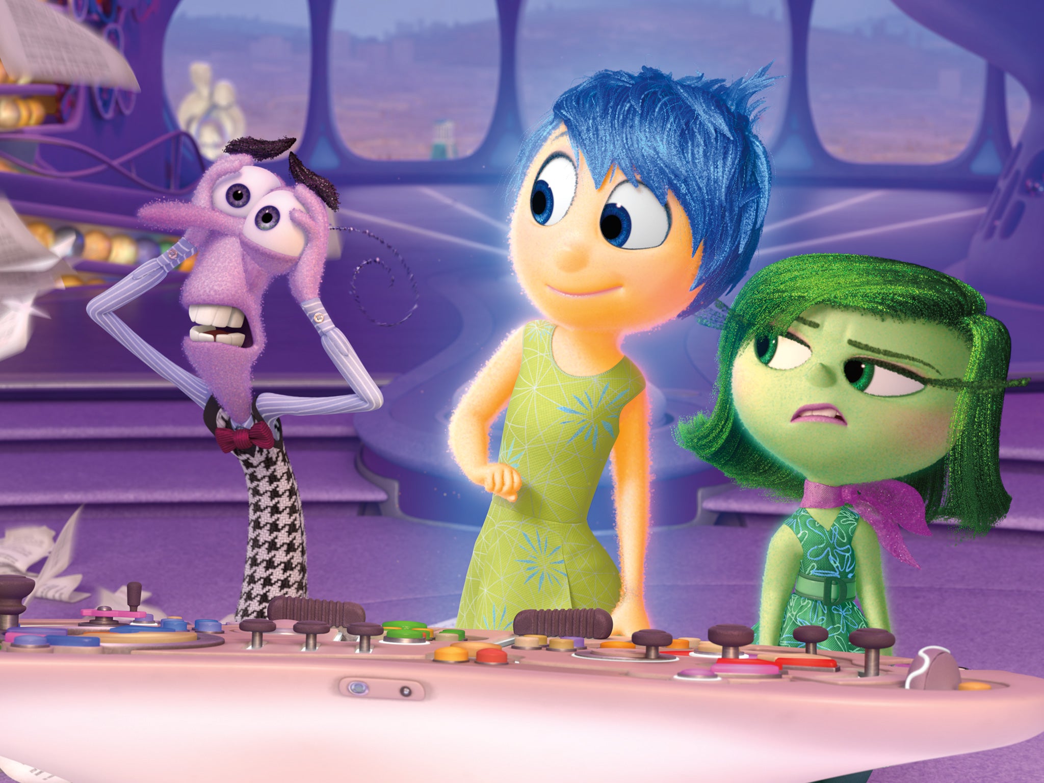 The film features a team of anthropomorphic emotions