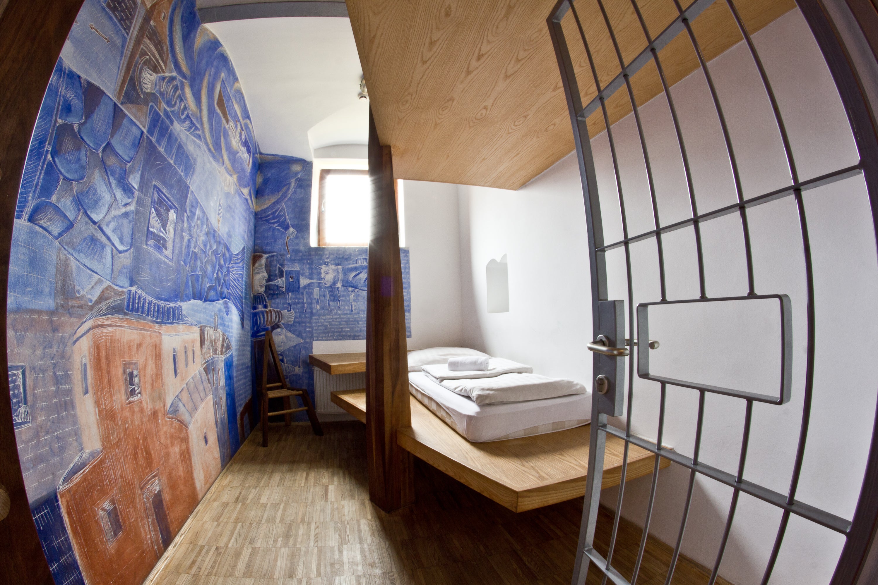 Don't worry - you'll be free to leave after your stay (Picture: Hostel Celica)