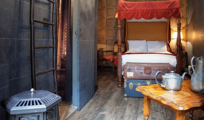 Have a spellbinding time in this Hogwarts look-alike hotel (Picture: Georgian House Hotel)