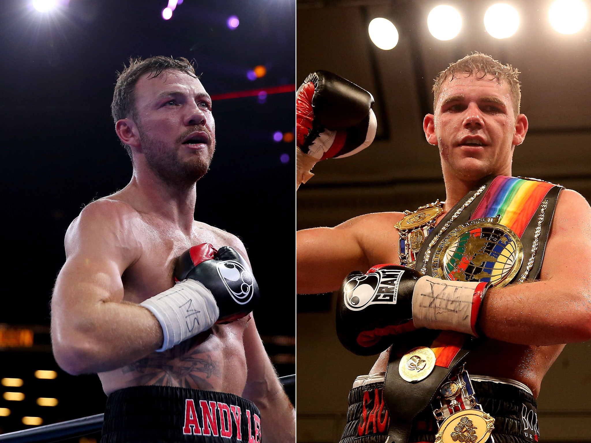 Andy Lee and Billy Joe Saunders