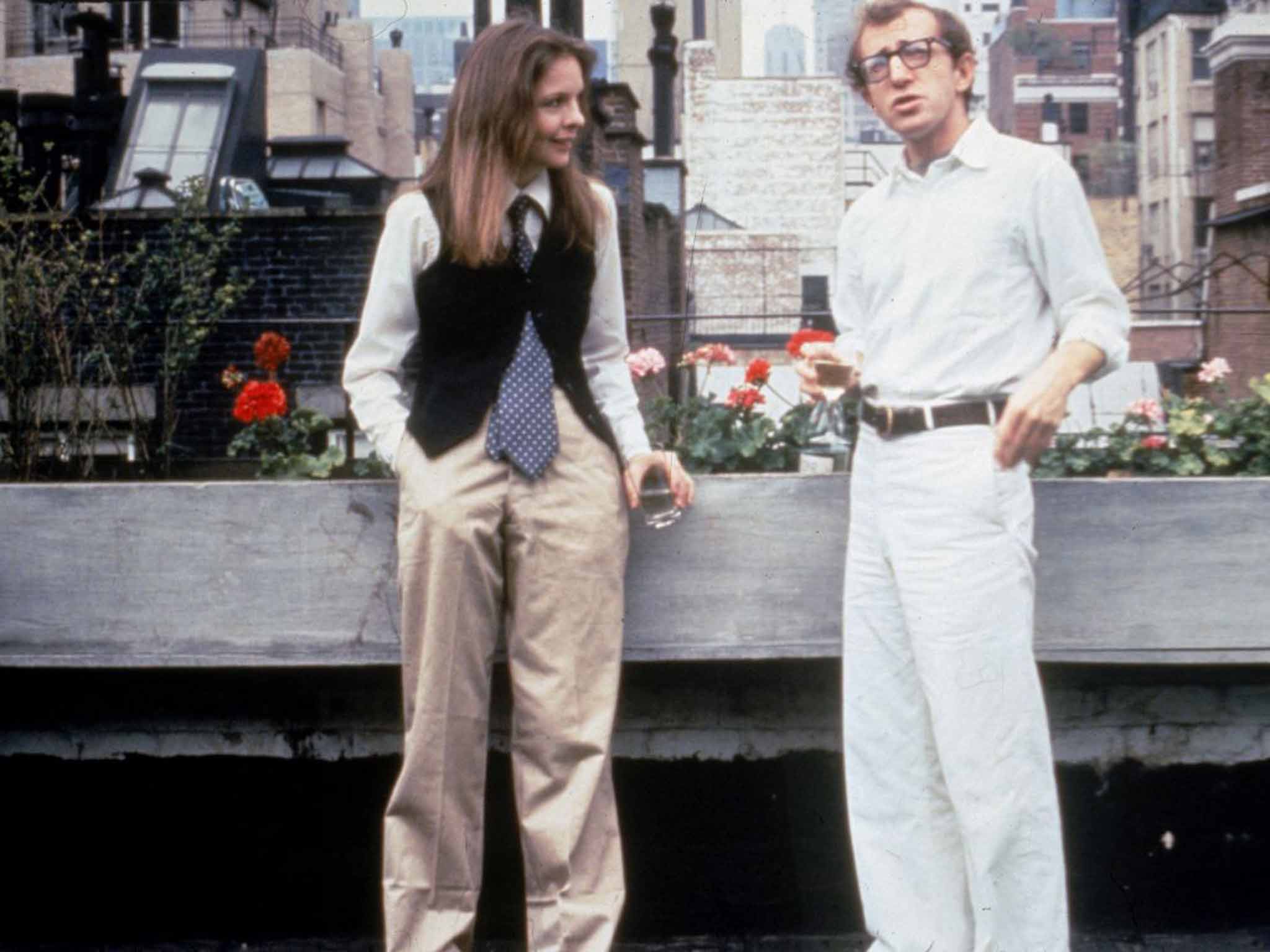 Diane Keaton and Woody Allen in 'Annie Hall'