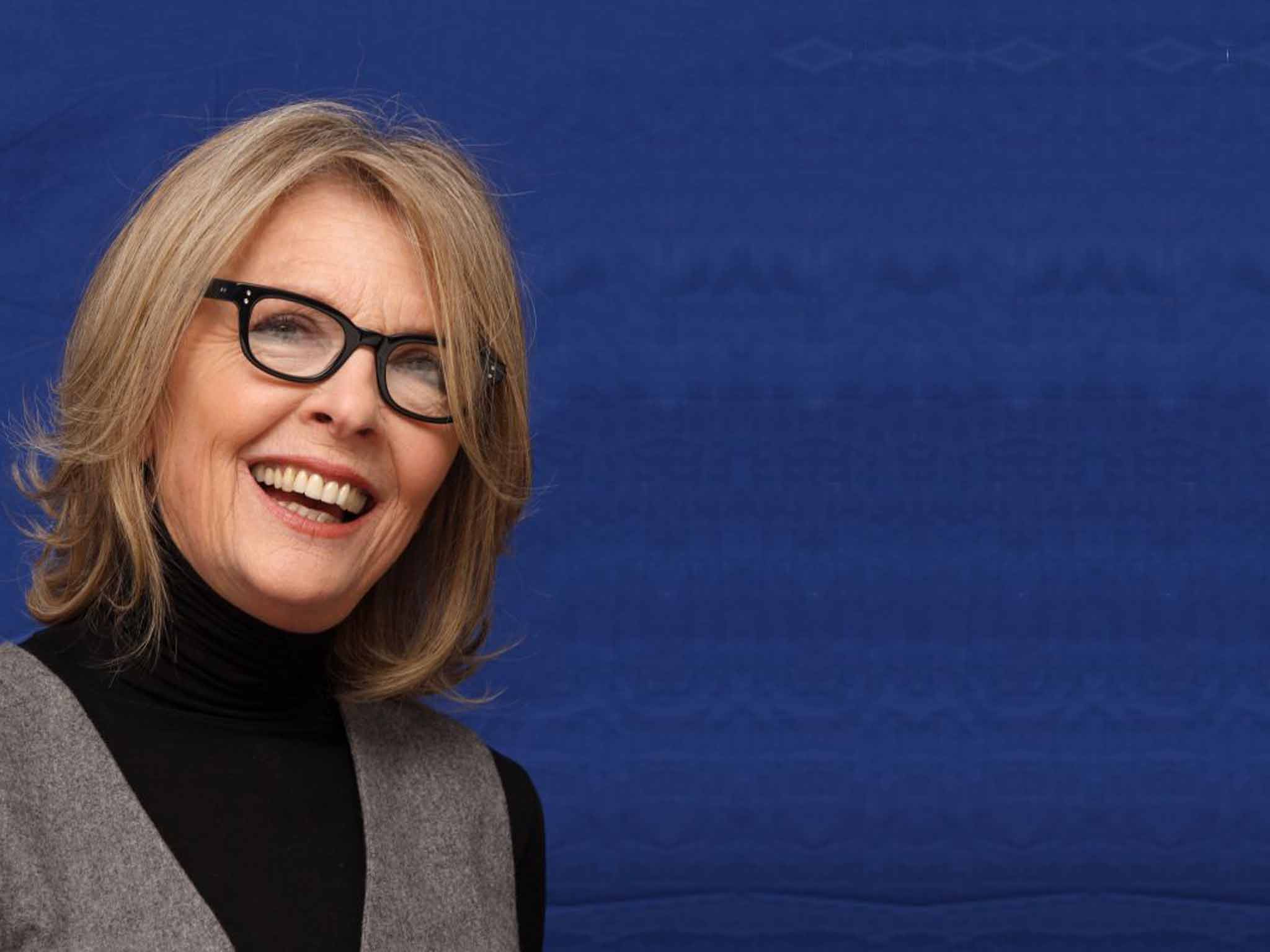 All smiles: Diane Keaton