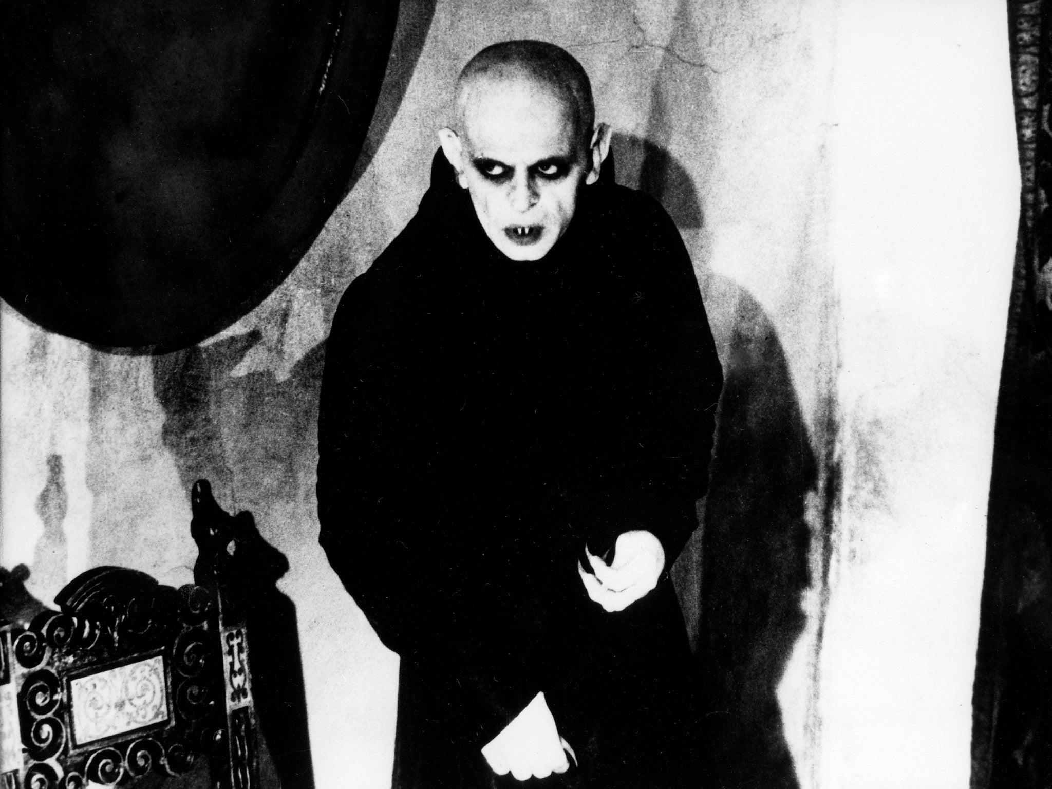 Max Schreck as the vampire Count Orlok in Murnau's 1922 horror classic Nosferatu (Getty)