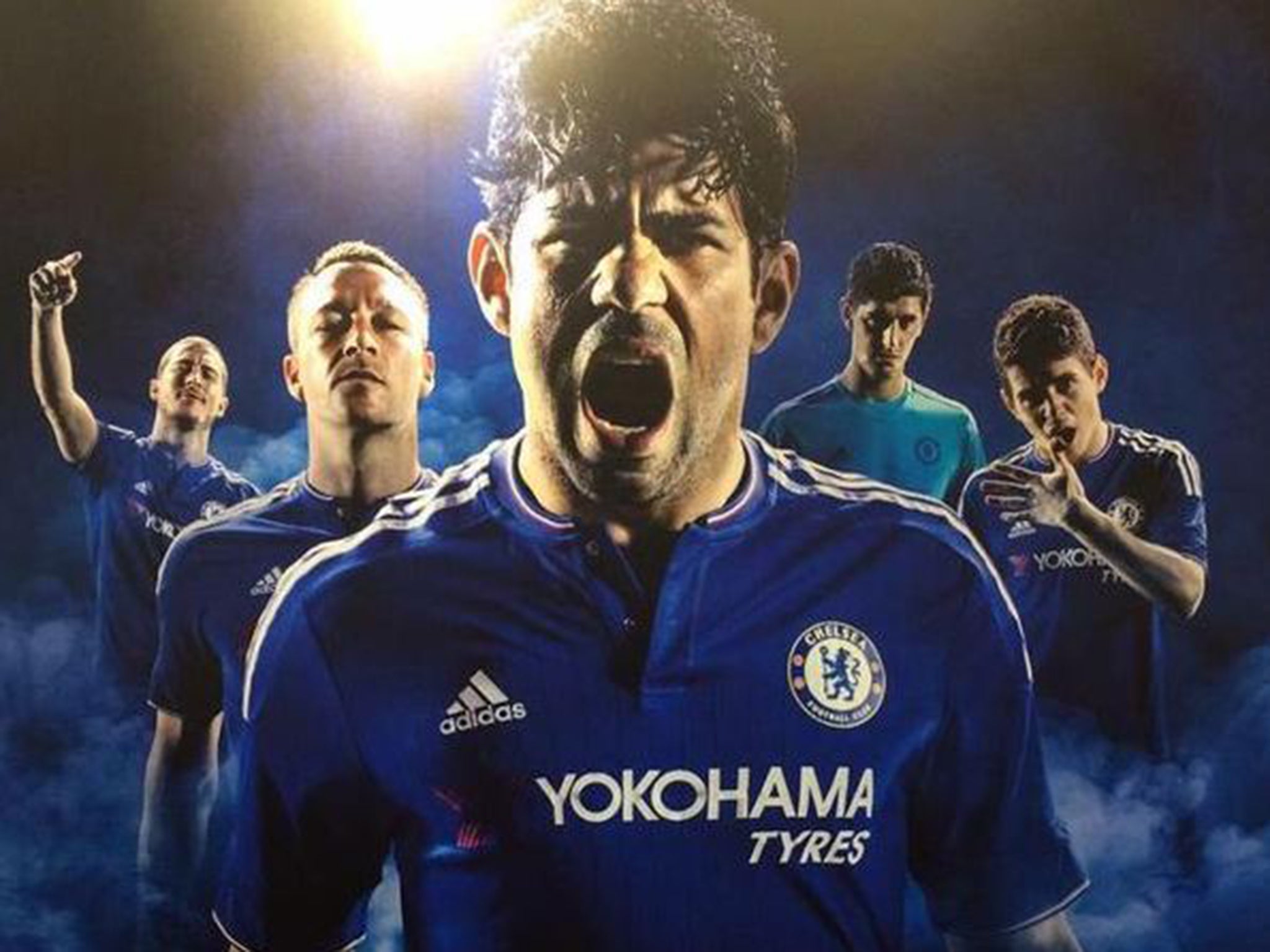 The latest image of the Chelsea kit