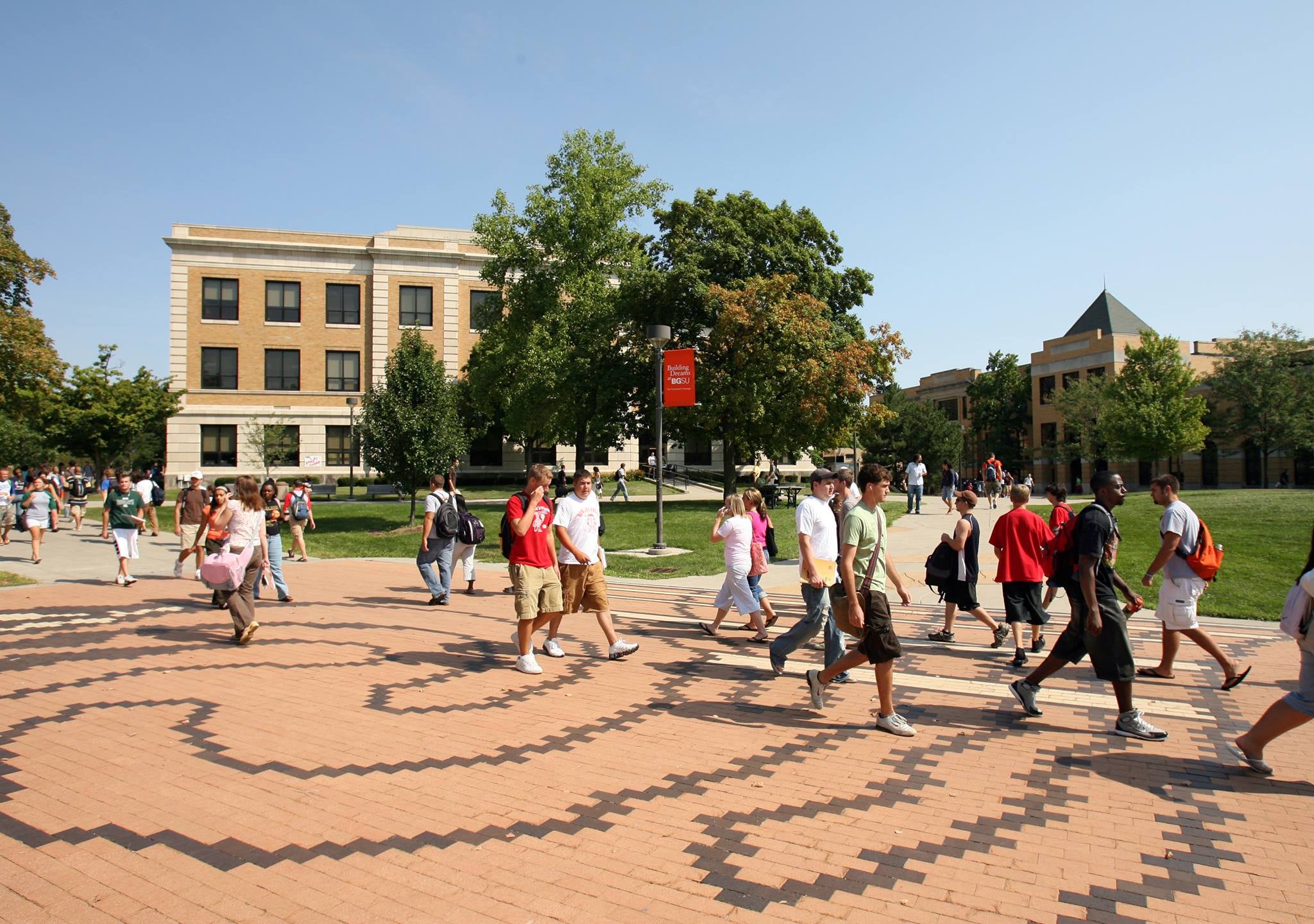 Ohio's Bowling Green State University where Mr Watkin spent a semester studying