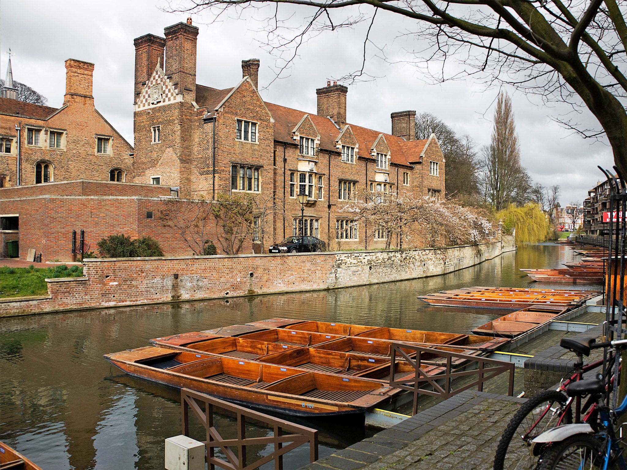 First-class: Magdalene is one of the smaller Cambridge colleges