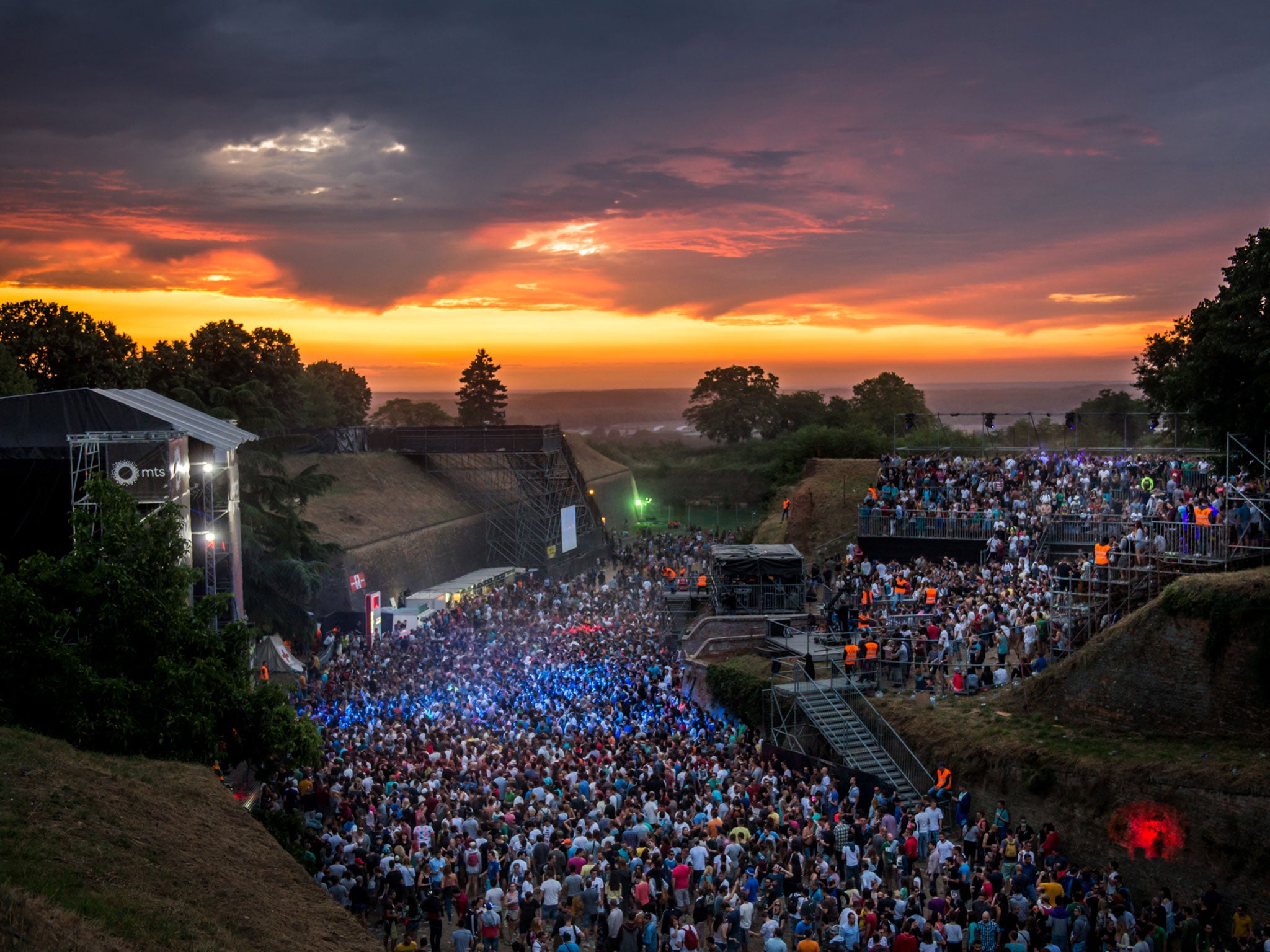 A view of the Dance Arena