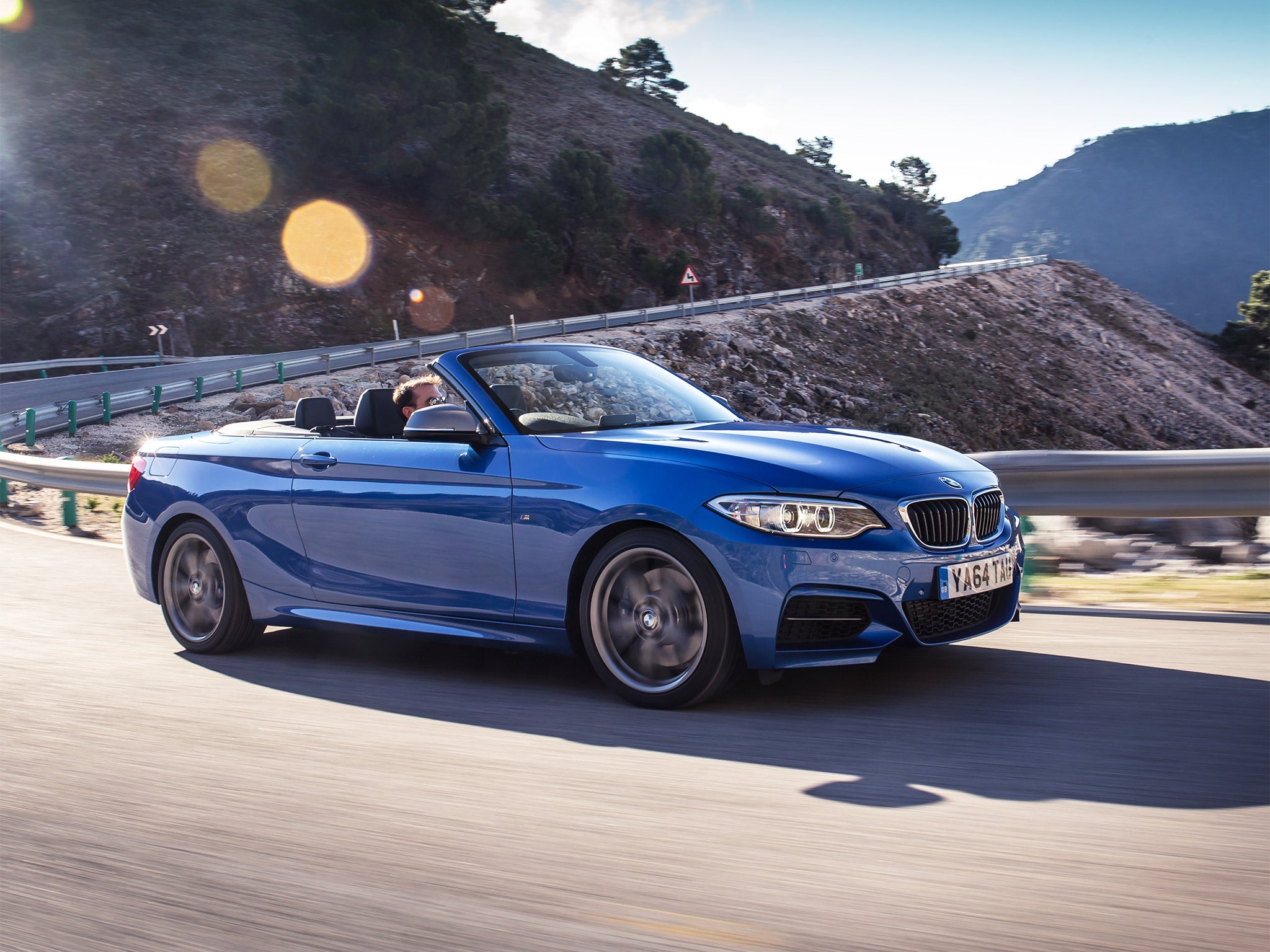 Rev-happy: the new BMW M235i convertible