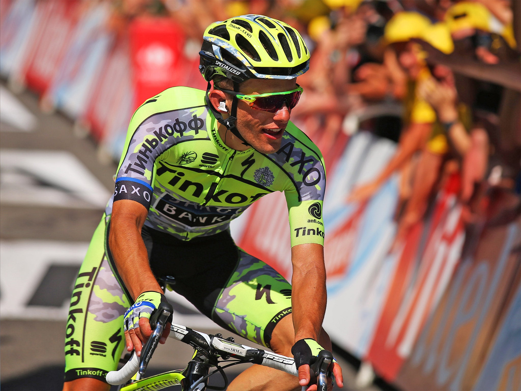 Polish climber Rafal Majka won Wednesday’s 11th stage in Cauterets after a solo breakaway going up the Tourmalet (Getty)