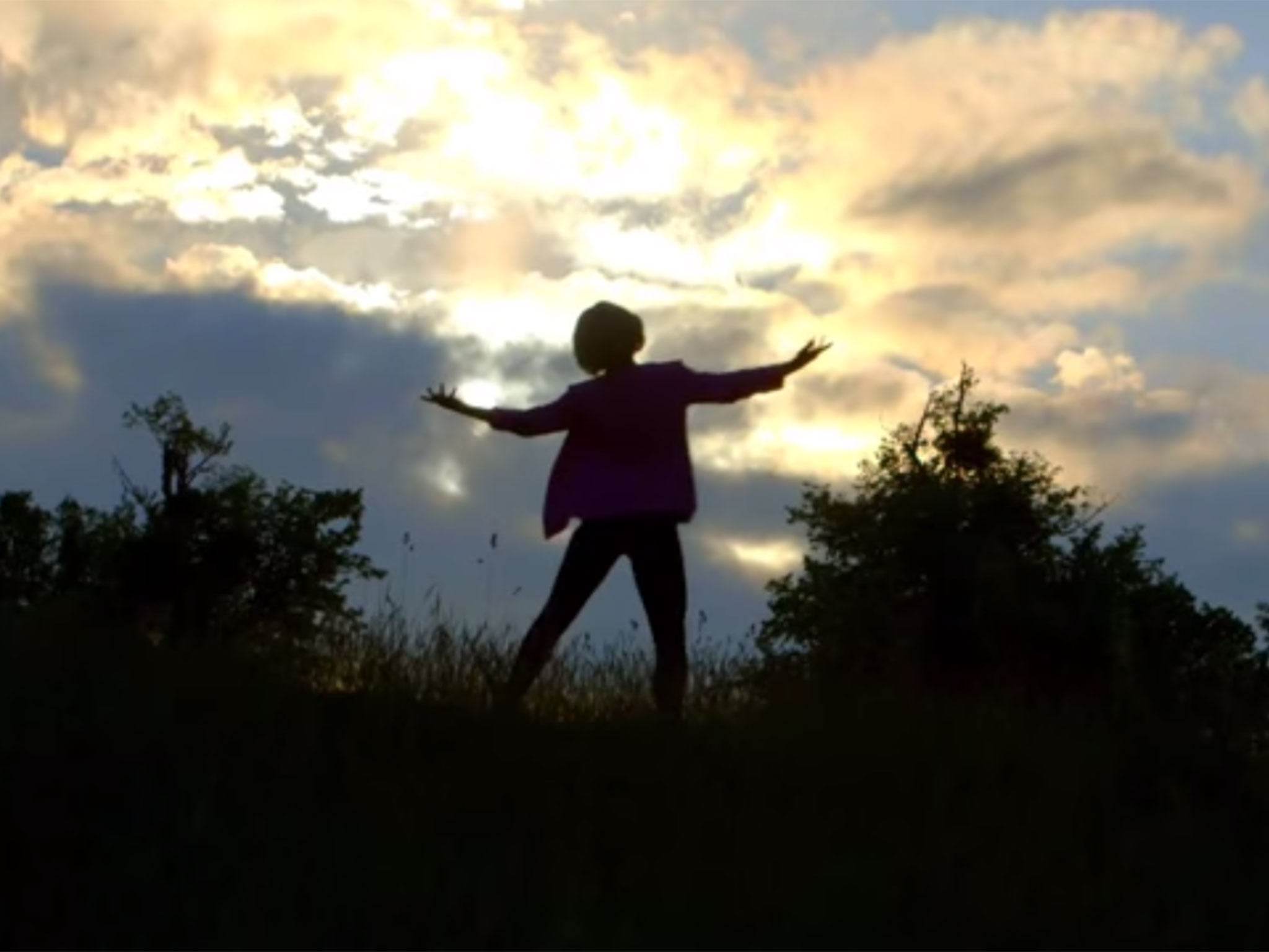 Just Mary Berry channelling Julie Andrews in the Bake Off promo