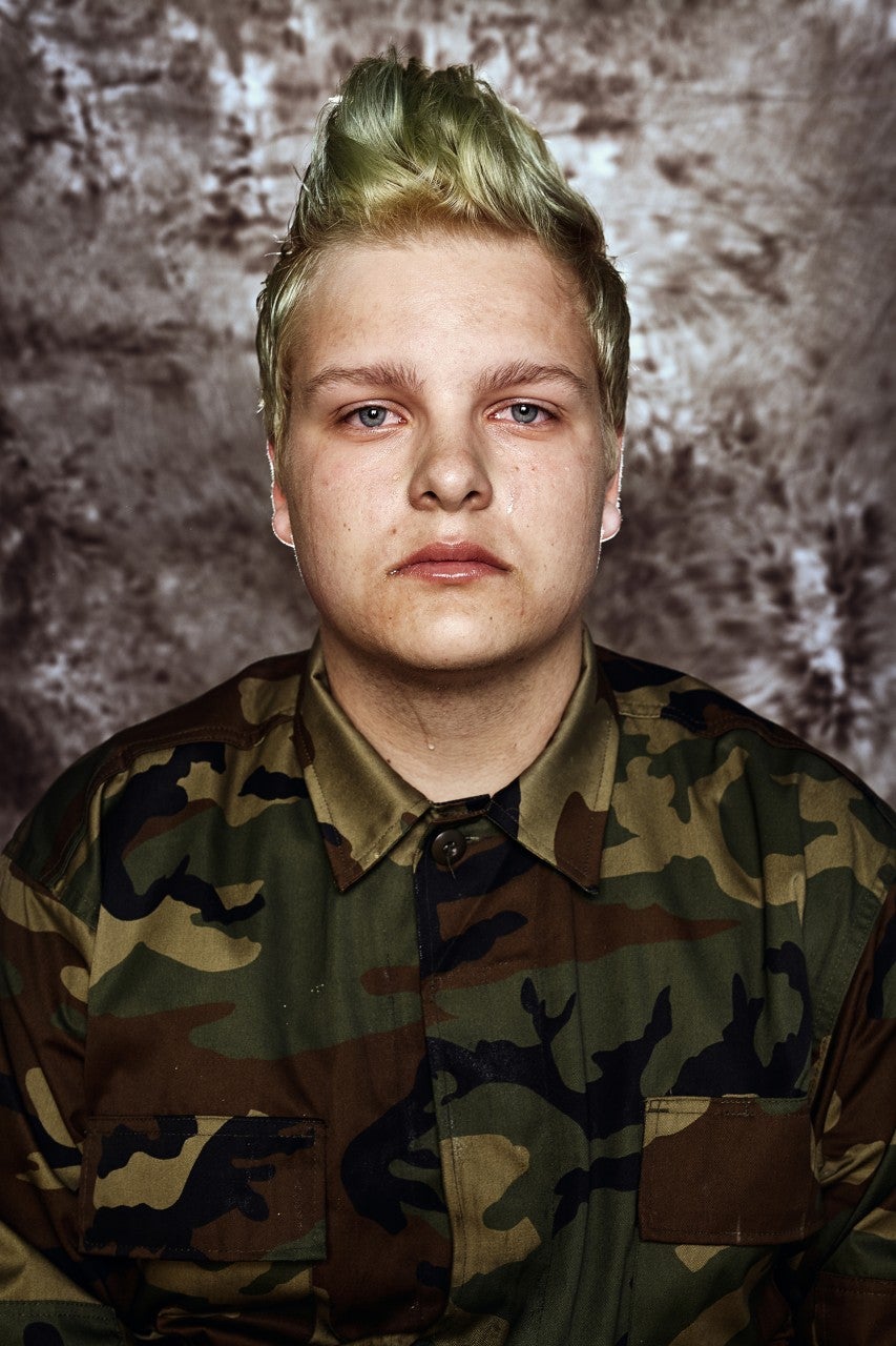 'It is manly to work for your goals and ideas, and defend your values. I guess, everyone can go to war, but the army is not for everyone' - Rokas, 17 (via Neringa Rekasiute)