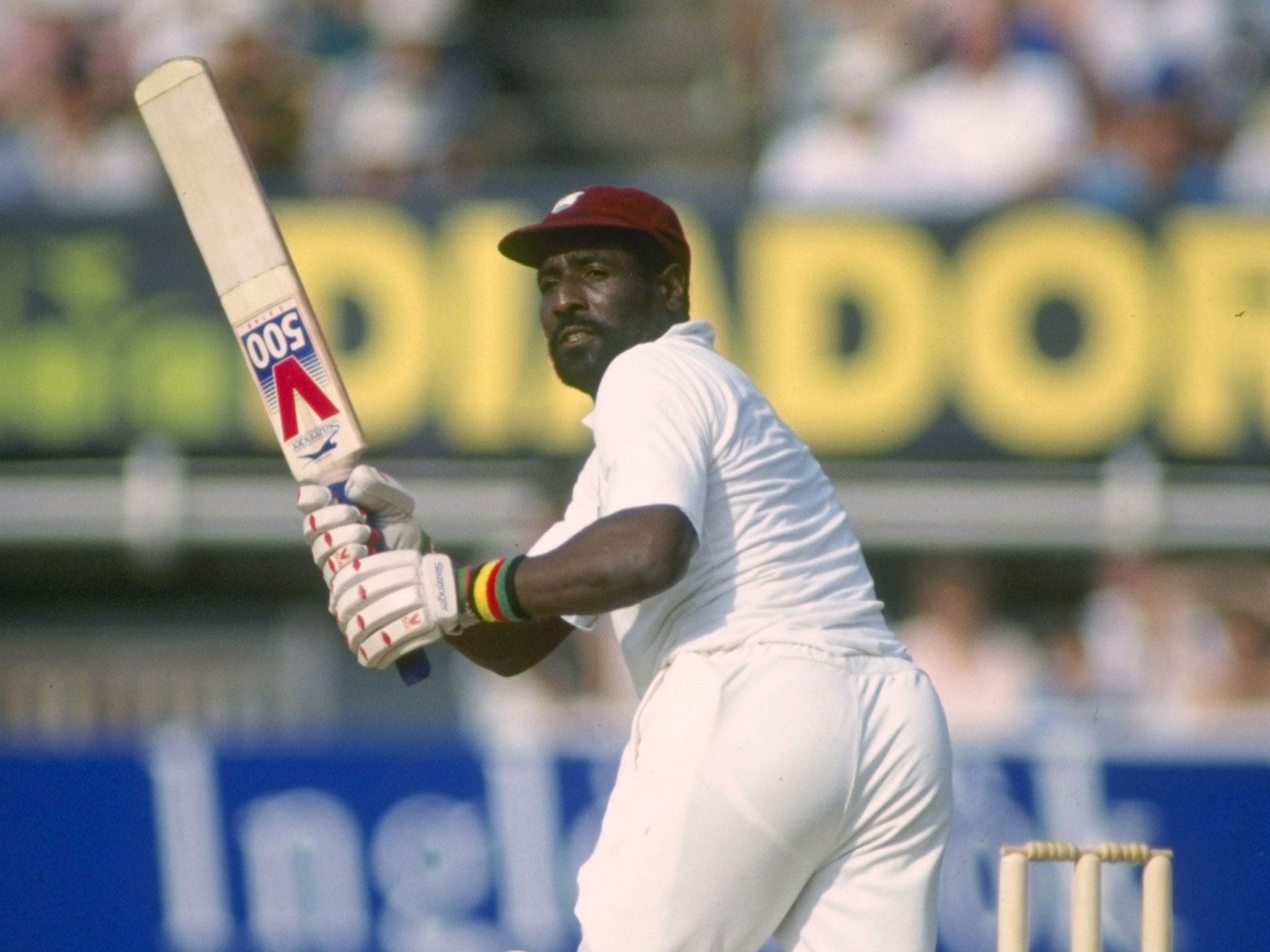 Winning and losing: Viv Richards batting in 1991