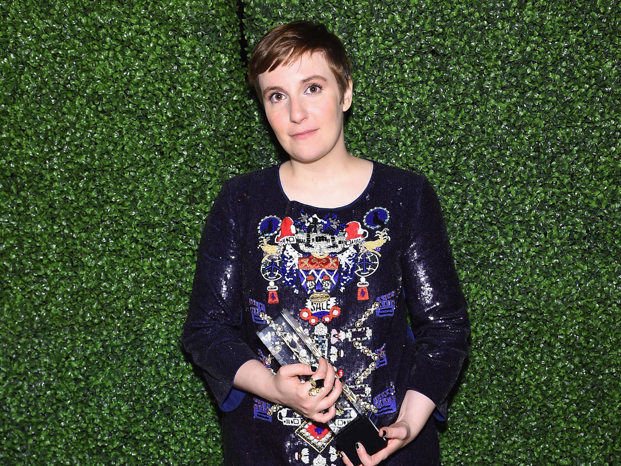 Dunham says she has received abuse online