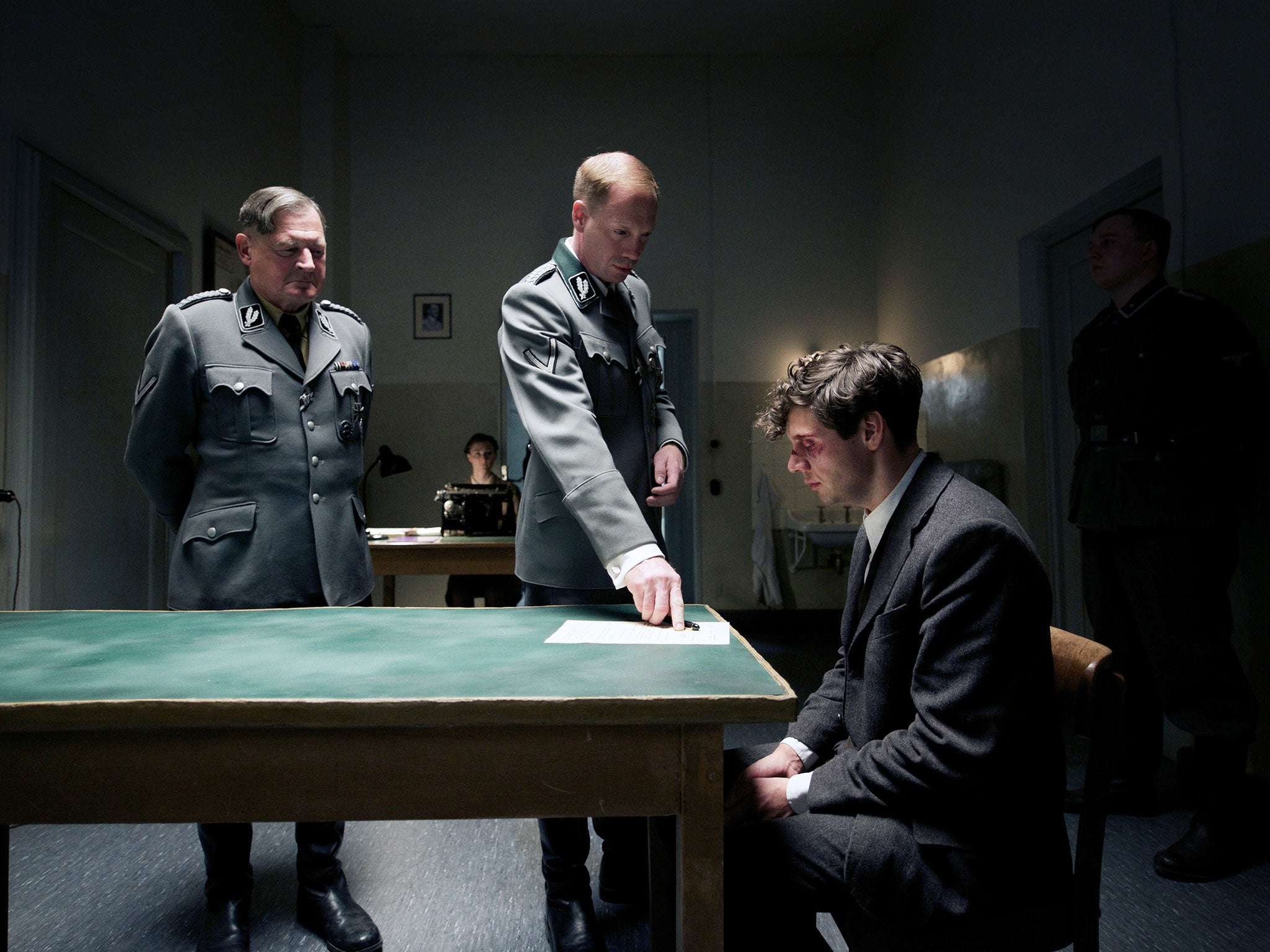 Burghart Klaussner, Johann von Bülow and Christian Friedel in ‘13 Minutes’